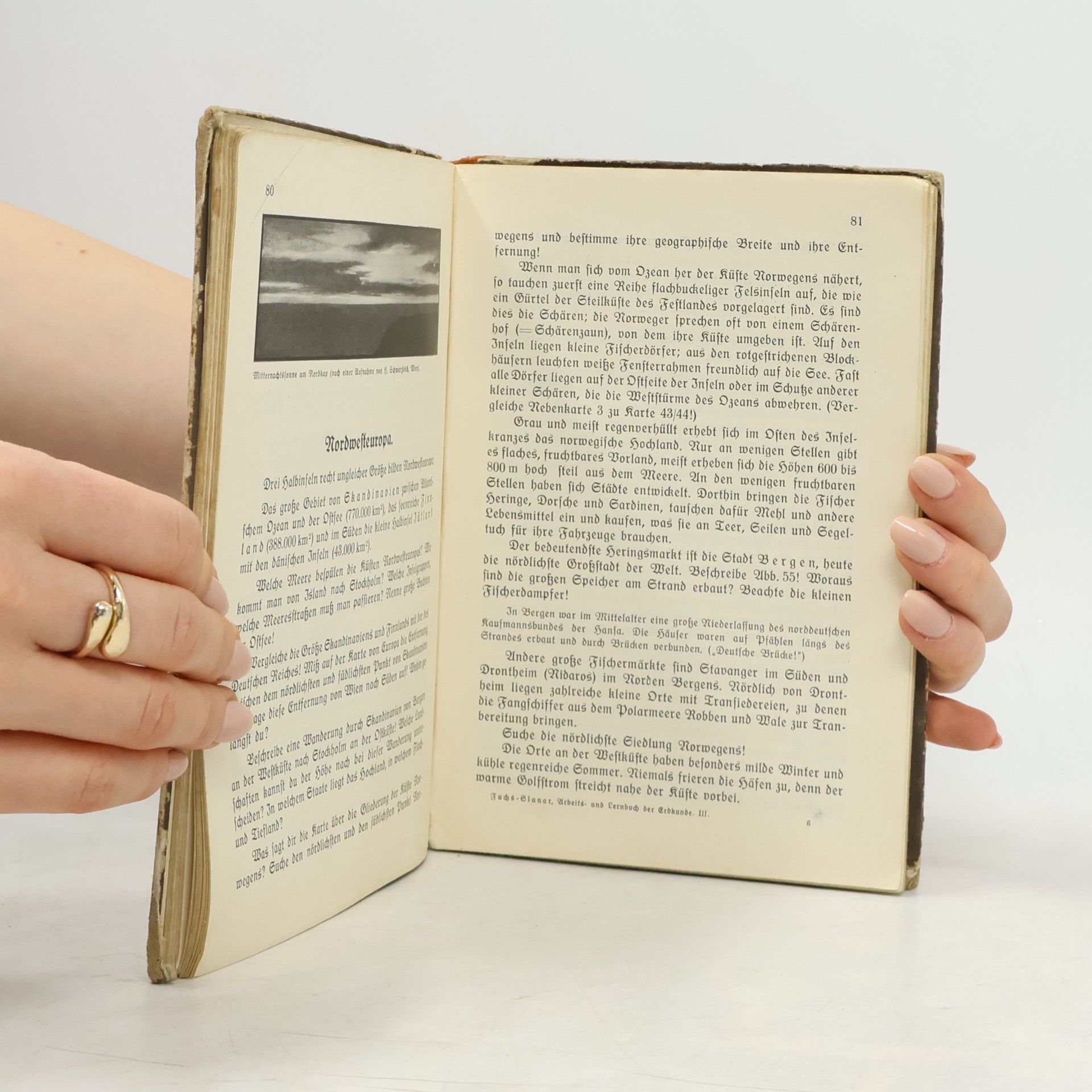 Hans Fuchs Arbeits- und Lernbuch der Erdkunde für die Unterstufe 3