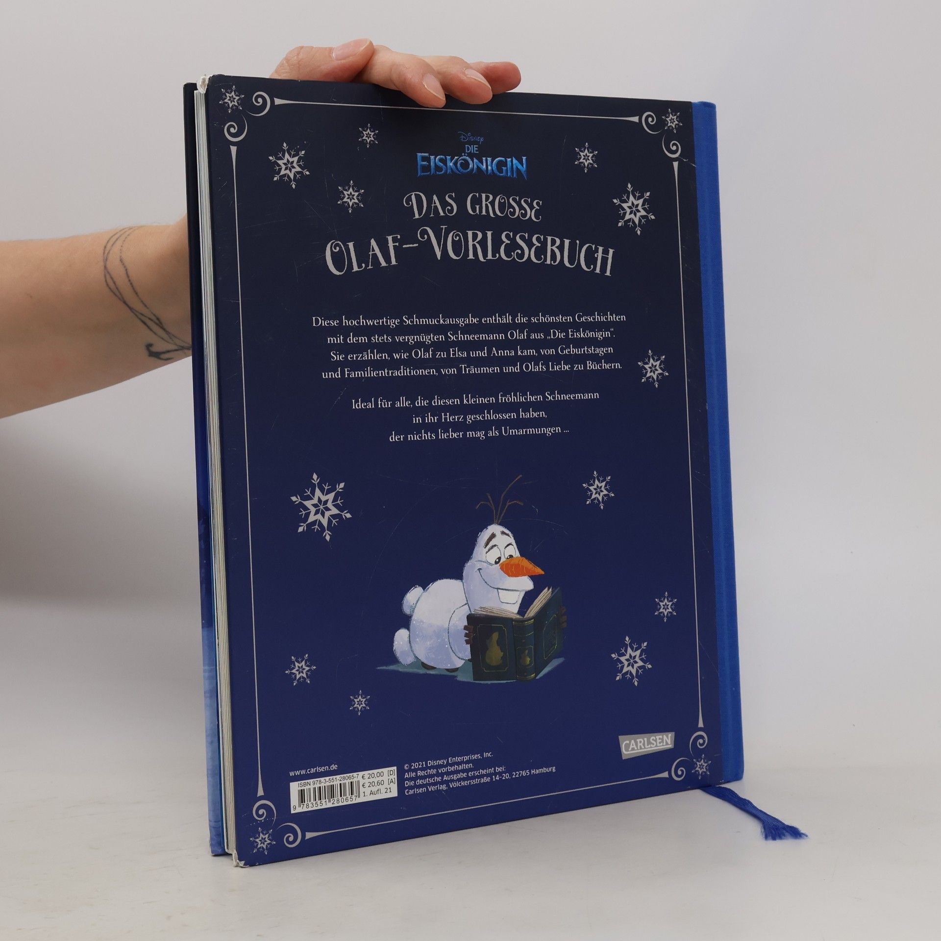 Walt Disney Disney: Das große Olaf-Vorlesebuch