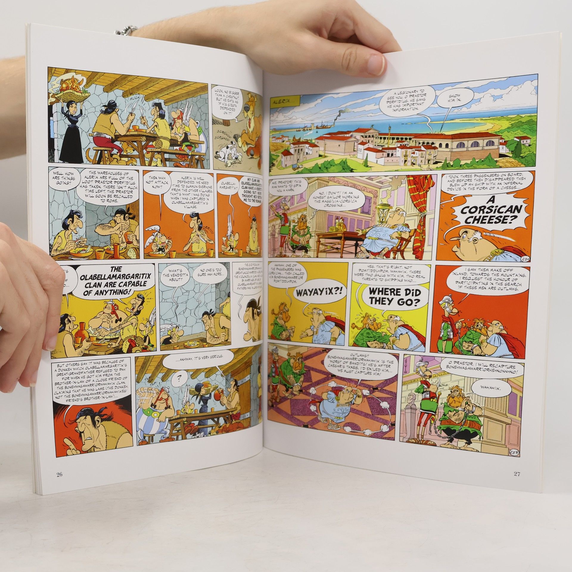 Albert Uderzo Asterix - Asterix in Corsica. Asterix auf Korsika, englische Ausgabe
