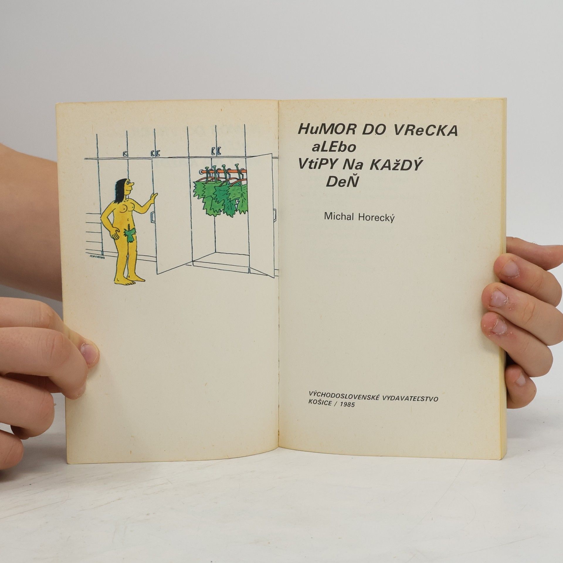 Michal Horecký Humor do vrecka alebo vtipy na každý deň