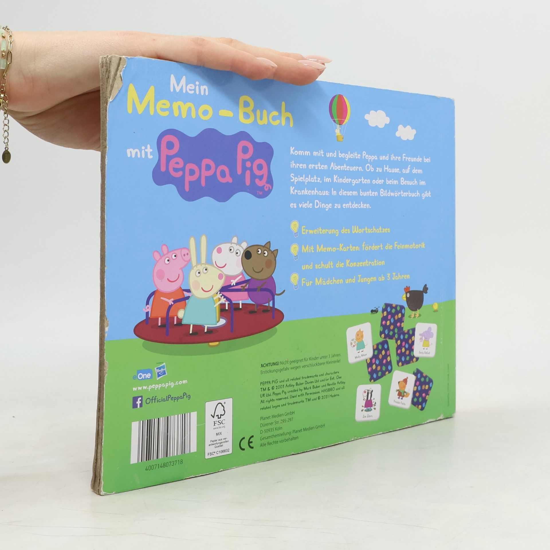 Autorenkollektiv Mein Memo-Buch mit Peppa Pig