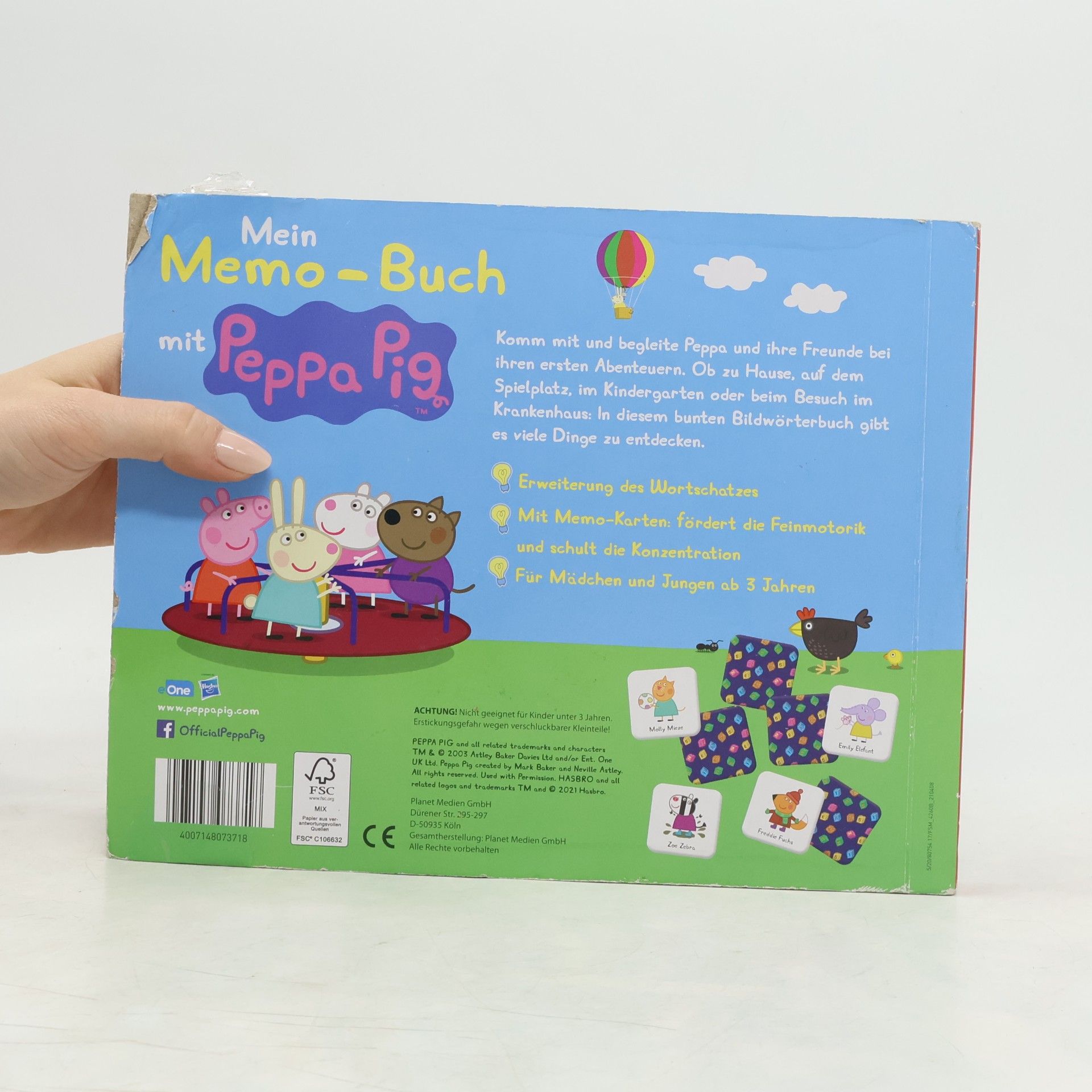 Autorenkollektiv Mein Memo-Buch mit Peppa Pig