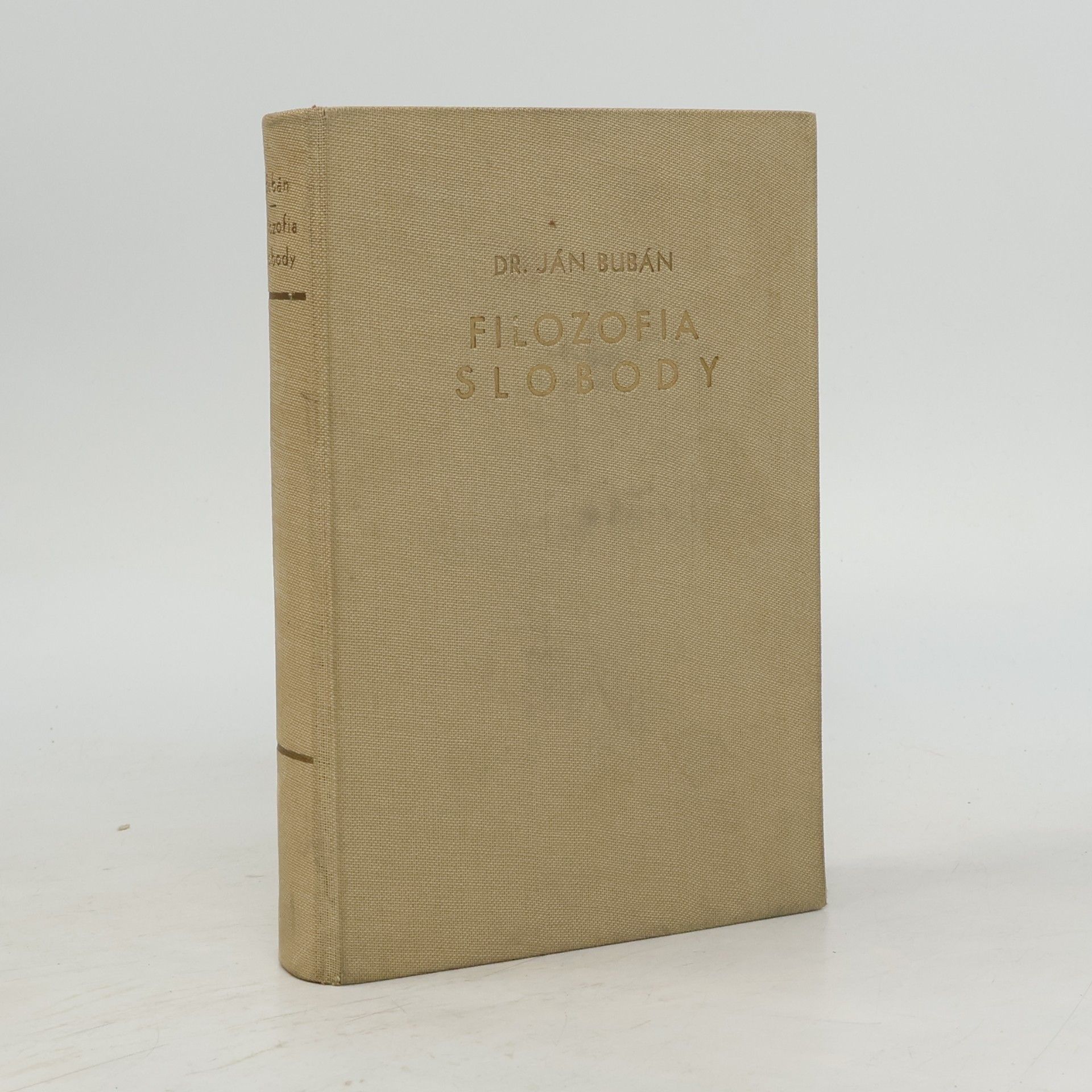 Ján Bubán FILOZOFIA SLOBODY