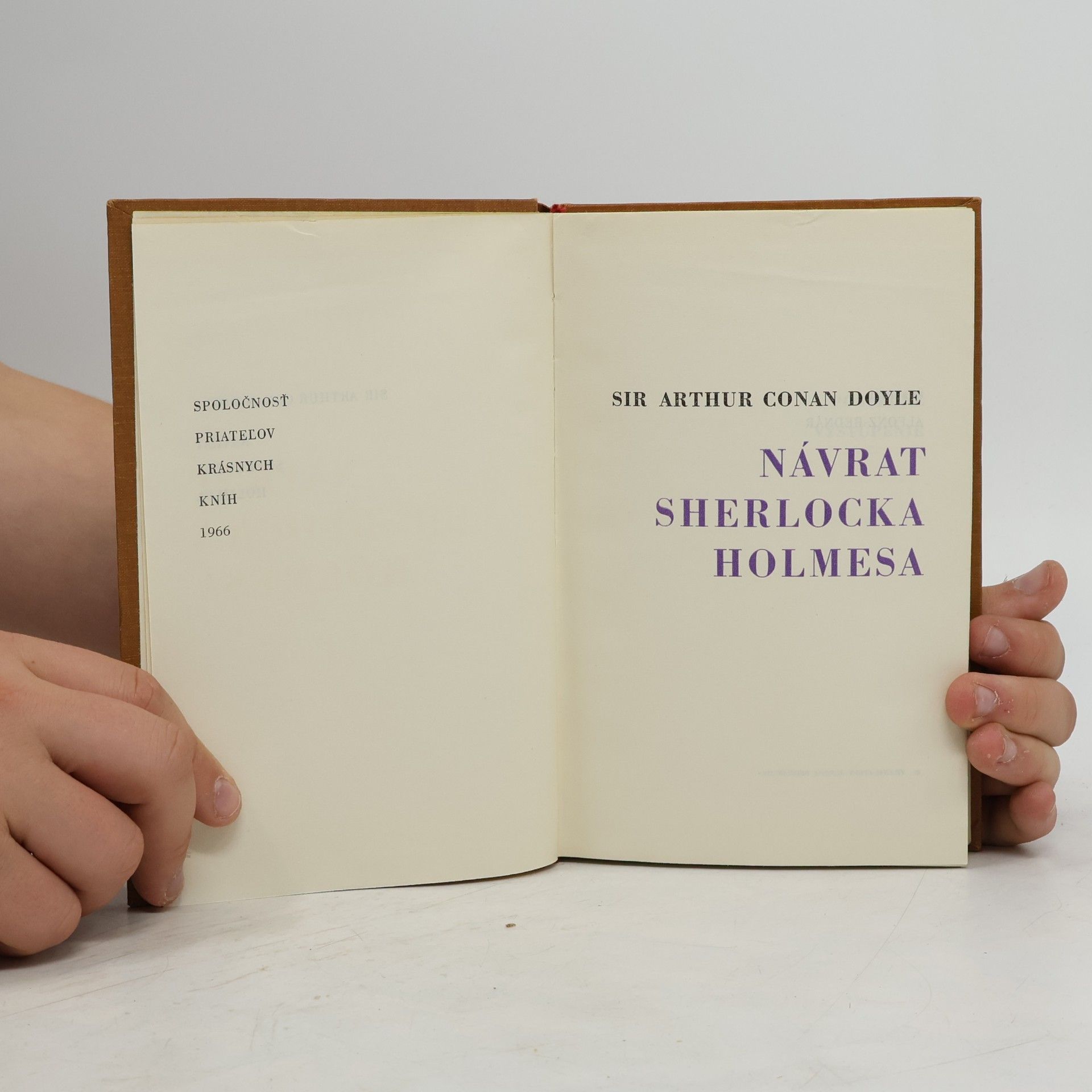Arthur Conan Doyle Návrat Sherlocka Holmesa