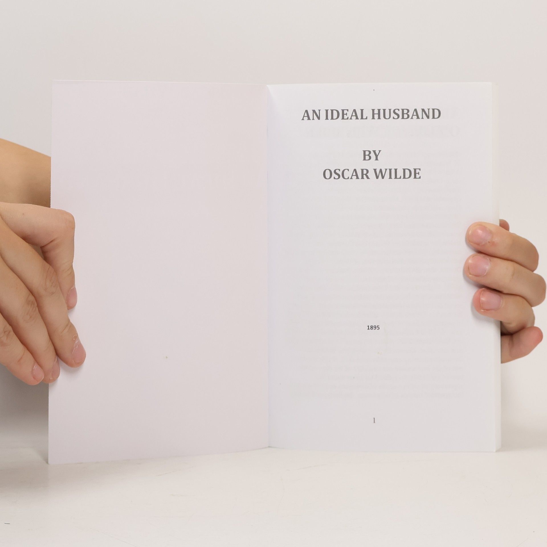 Oscar Wilde An Ideal Husband