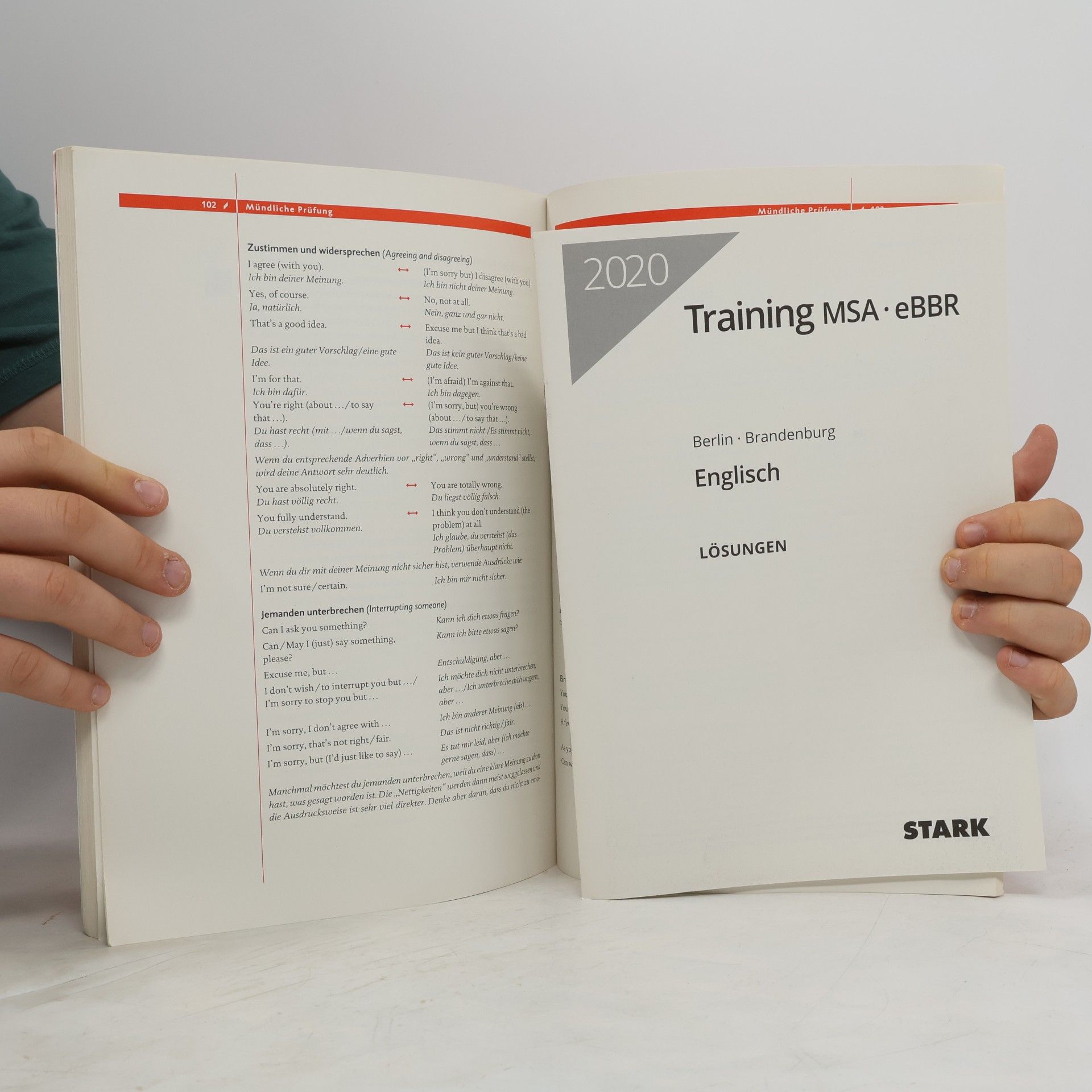 STARK Training MSA/eBBR 2020 - Englisch - Berlin/Brandenburg: Ausgabe mit ActiveBook
