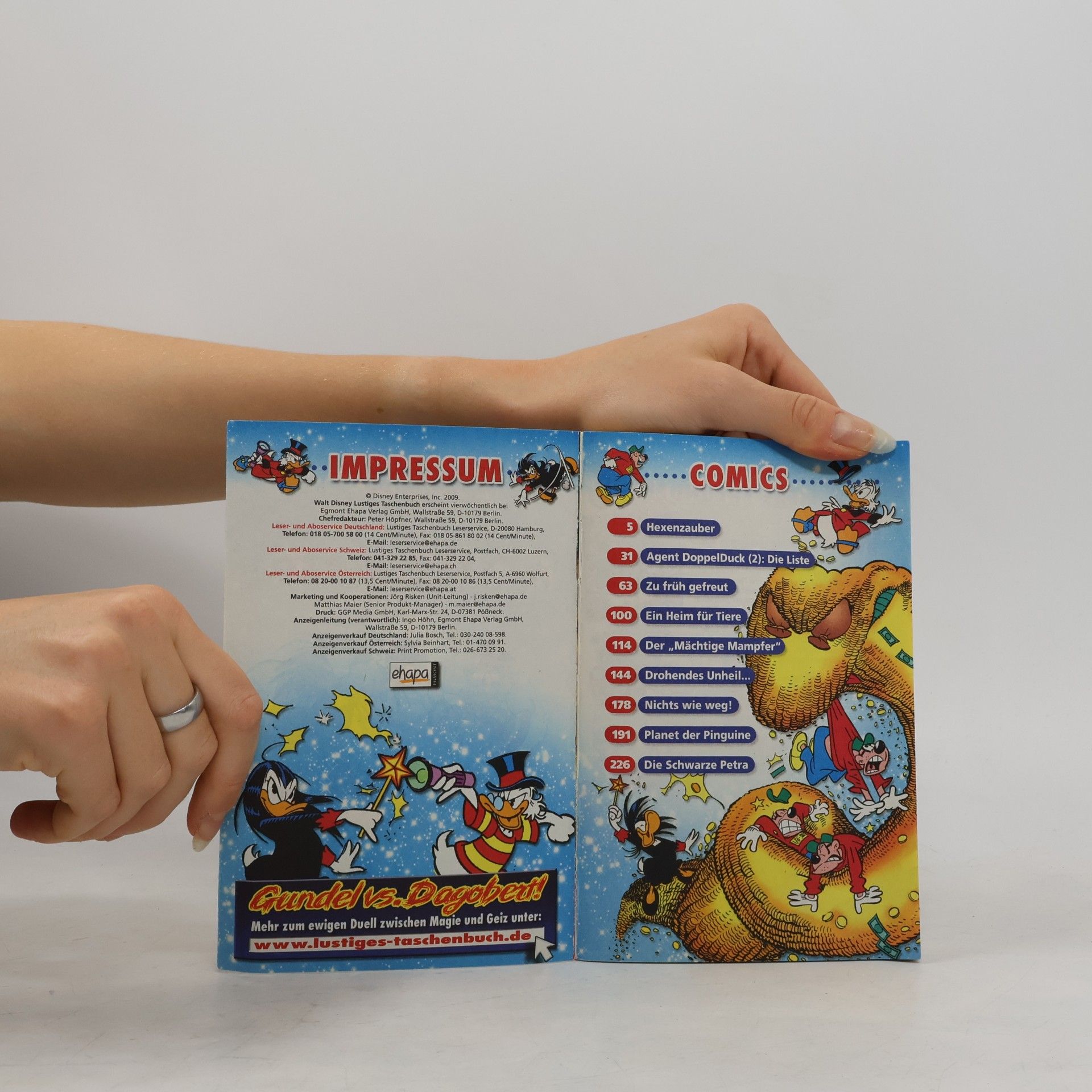 Walt Disney Lustiges Taschenbuch 385. Hexenzauber