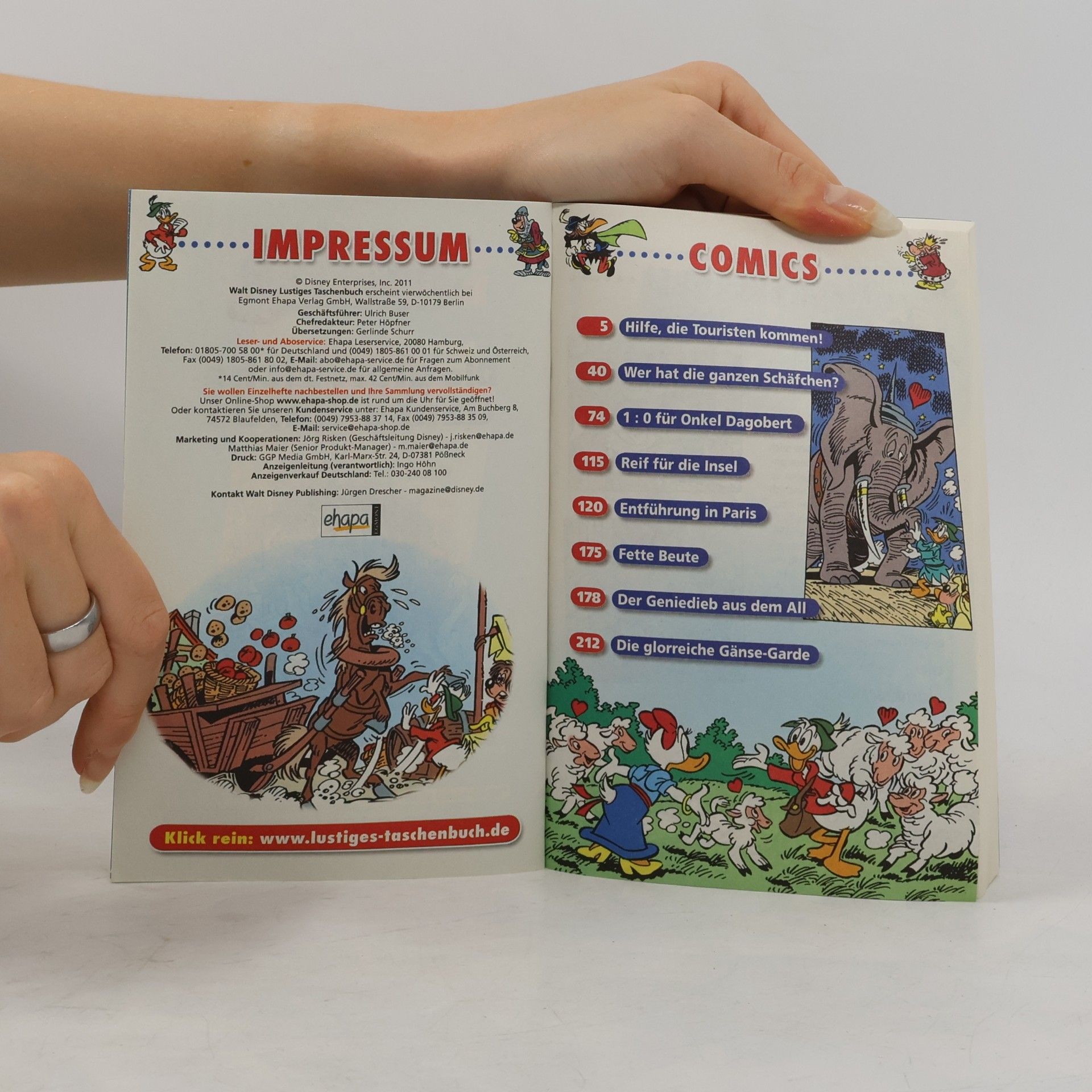 Walt Disney Lustiges Taschenbuch 240. Die glorreiche Gänse-Garde