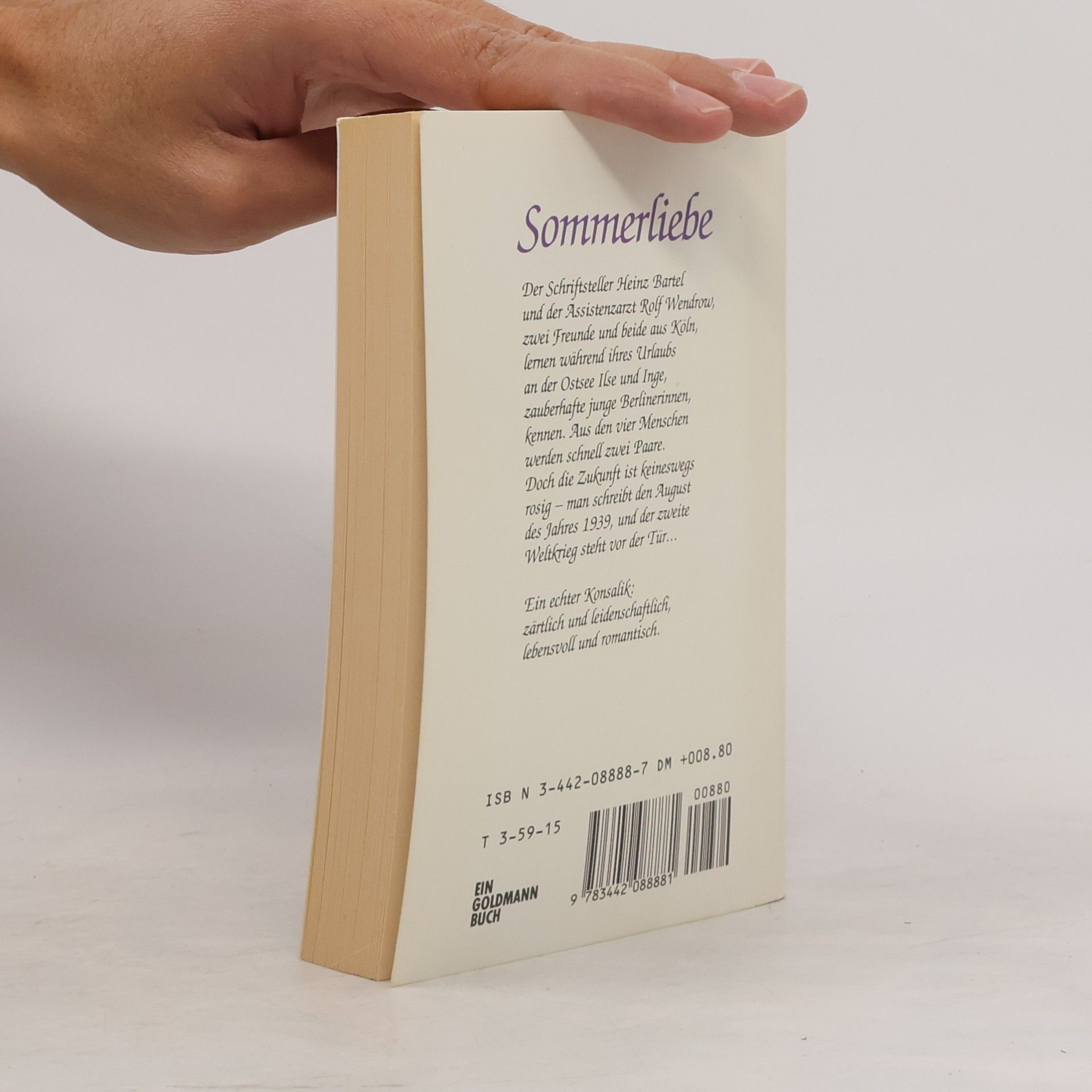 Heinz Günther Konsalik Sommerliebe