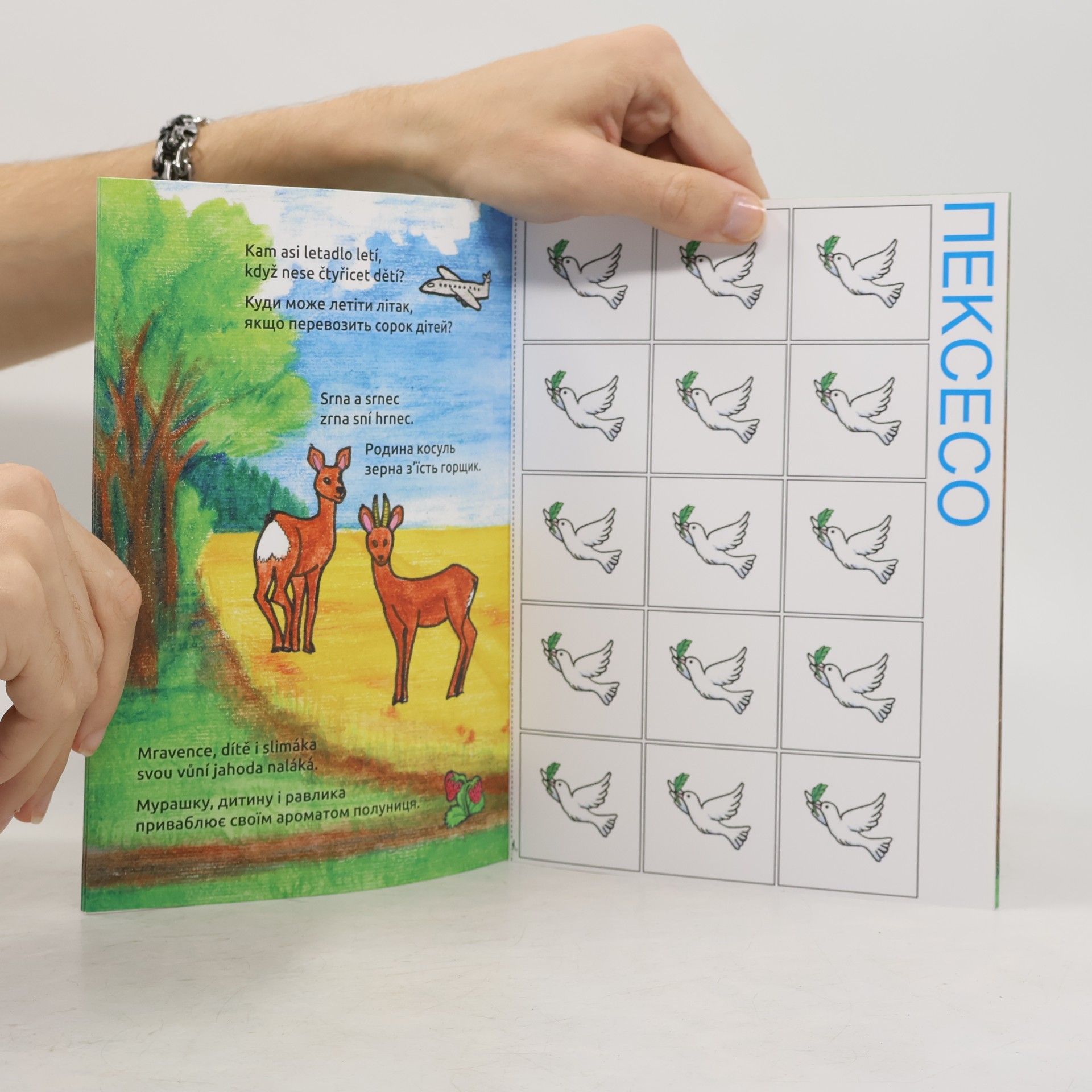 Tereza Axmannová Povídání modro-žluté krajiny
