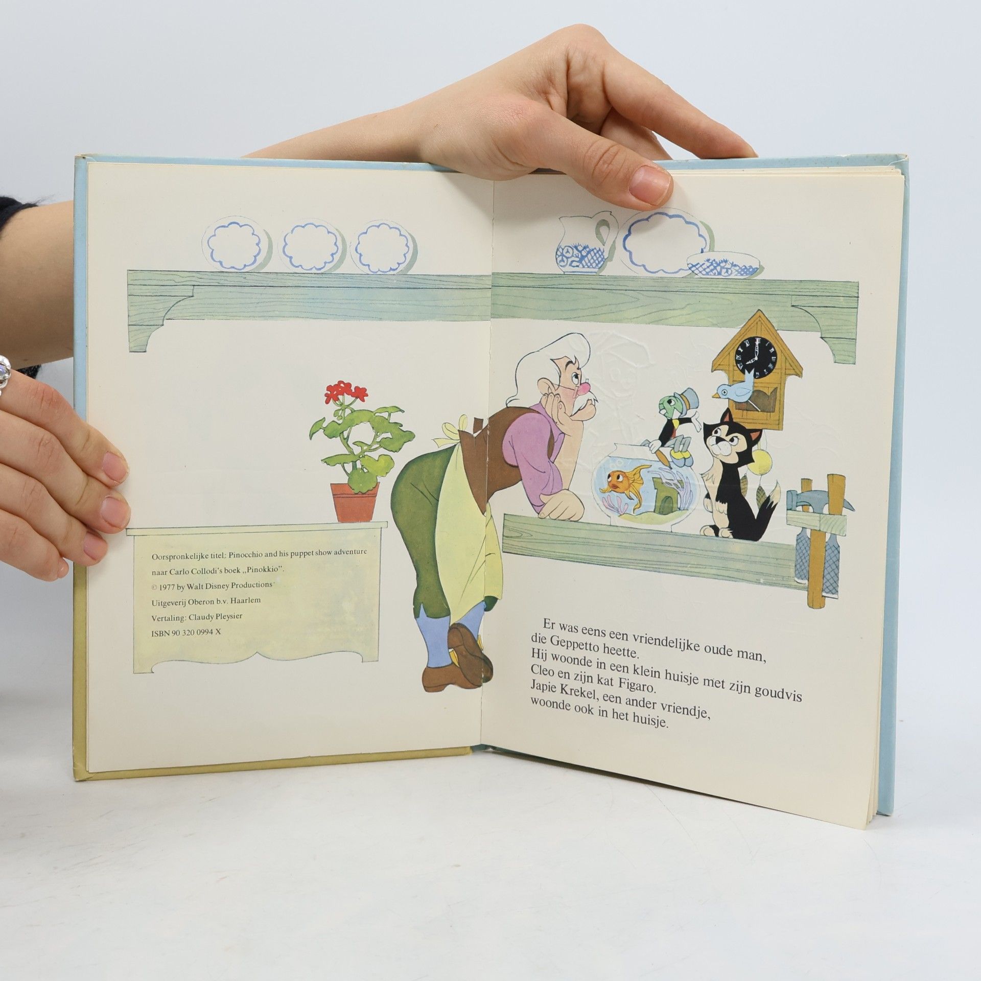 Claudy Pleysier Disney Boekenclub: Pinokkio