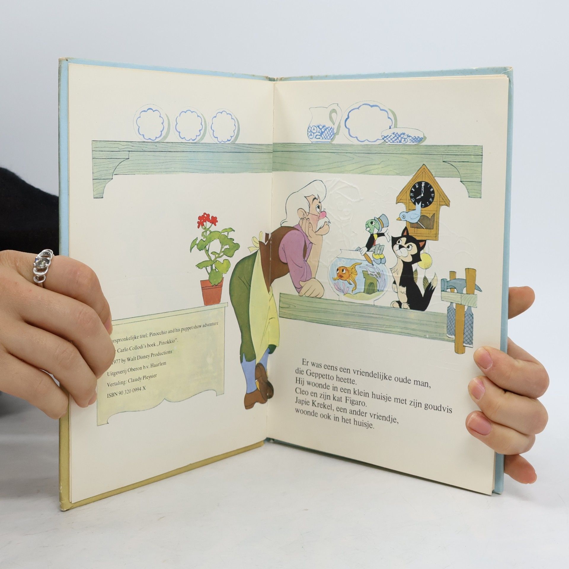 Claudy Pleysier Disney Boekenclub: Pinokkio