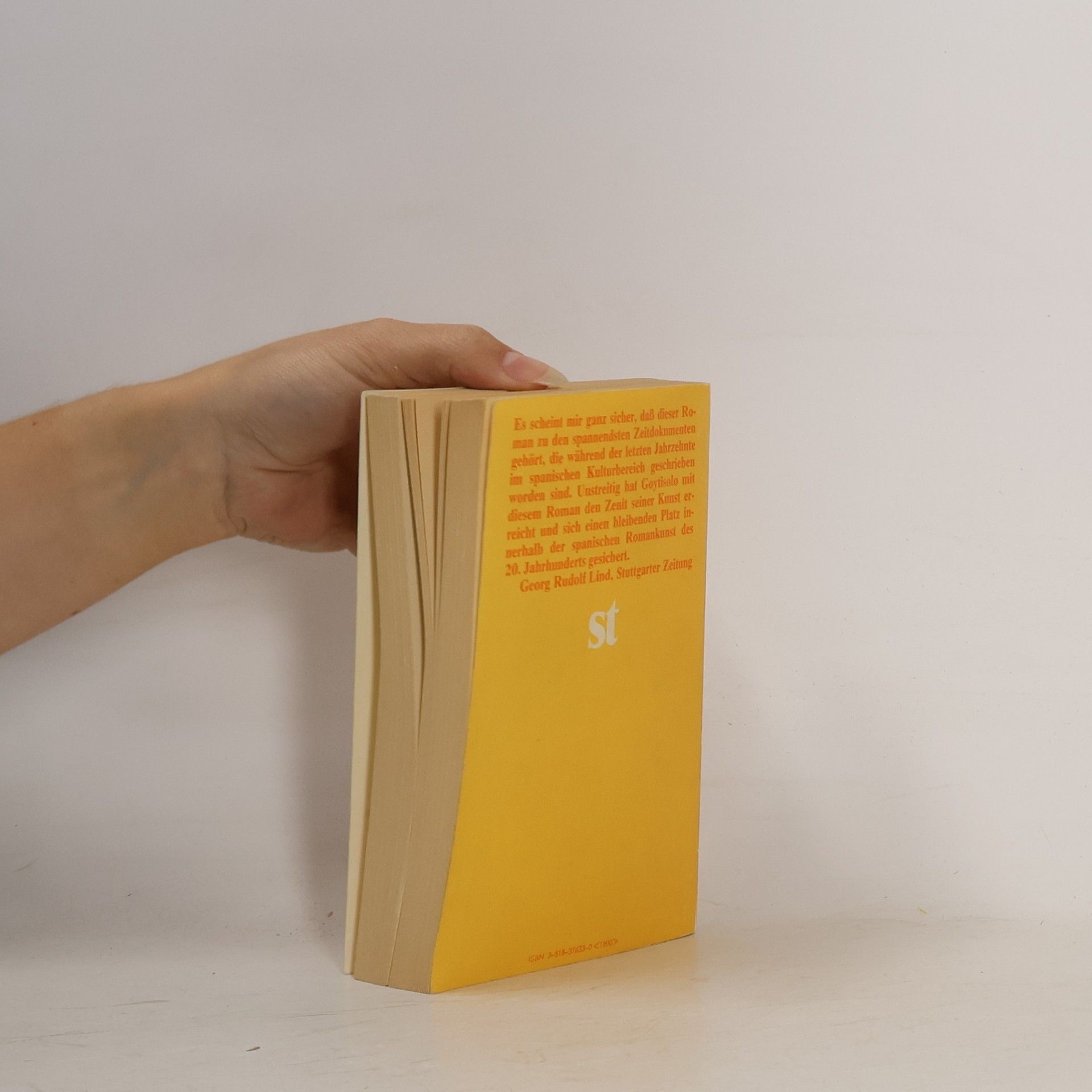 Juan Goytisolo Suhrkamp Taschenbuch: Identitätszeichen. Roman