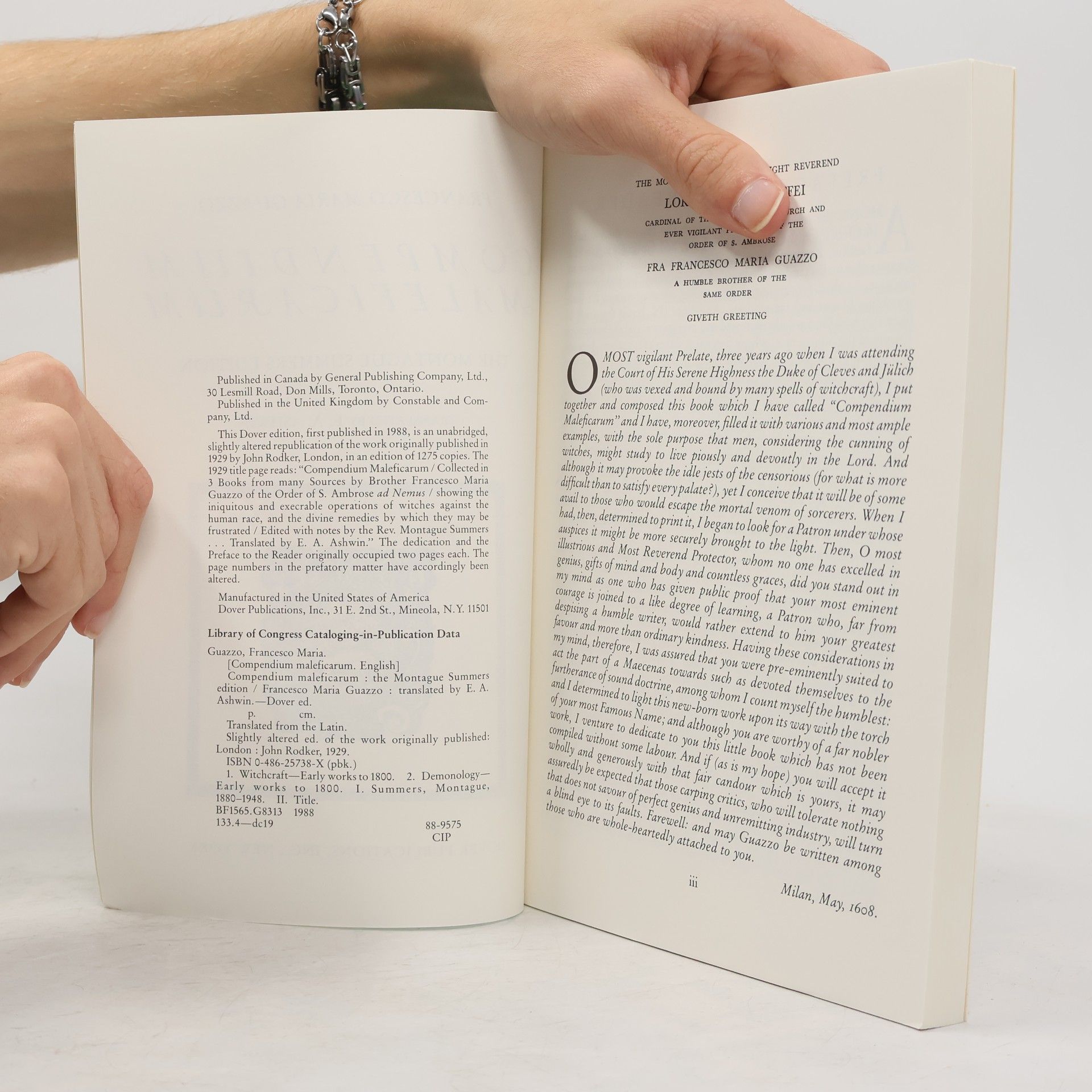 Francesco Maria Guazzo Compendium Maleficarum: The Montague Summers Edition
