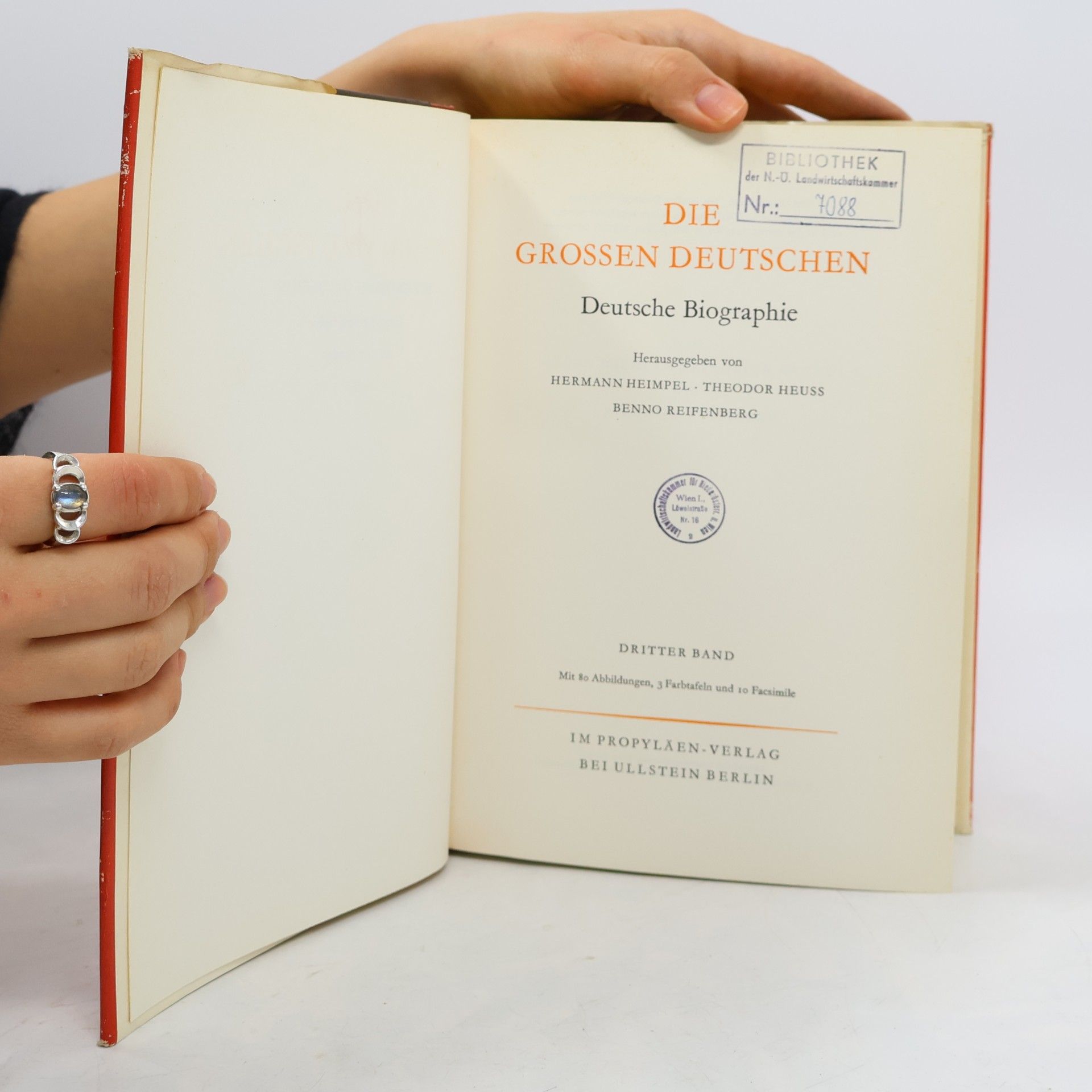 Autores varios Die Grossen Deutschen. Deutsche Biographie 3