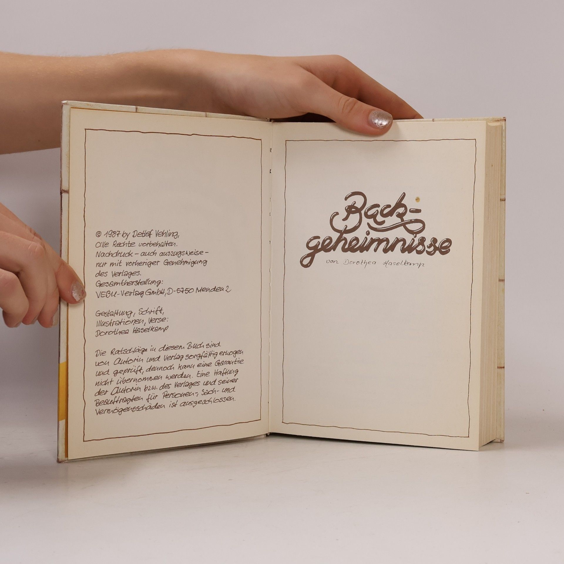 Dorothea Haselkomp Dorothea's Backgeheimnisse