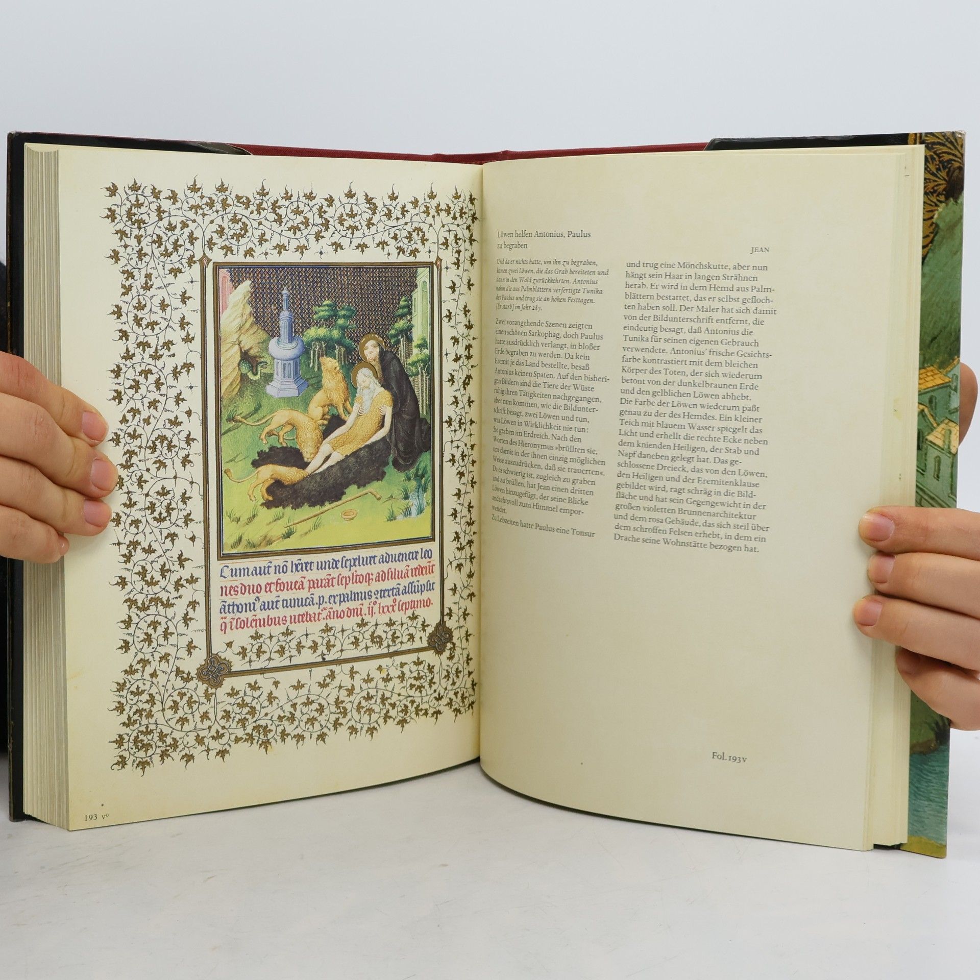 Millard Meiss Die Belles Heures des Jean Duc de Berry in The Cloisters New York