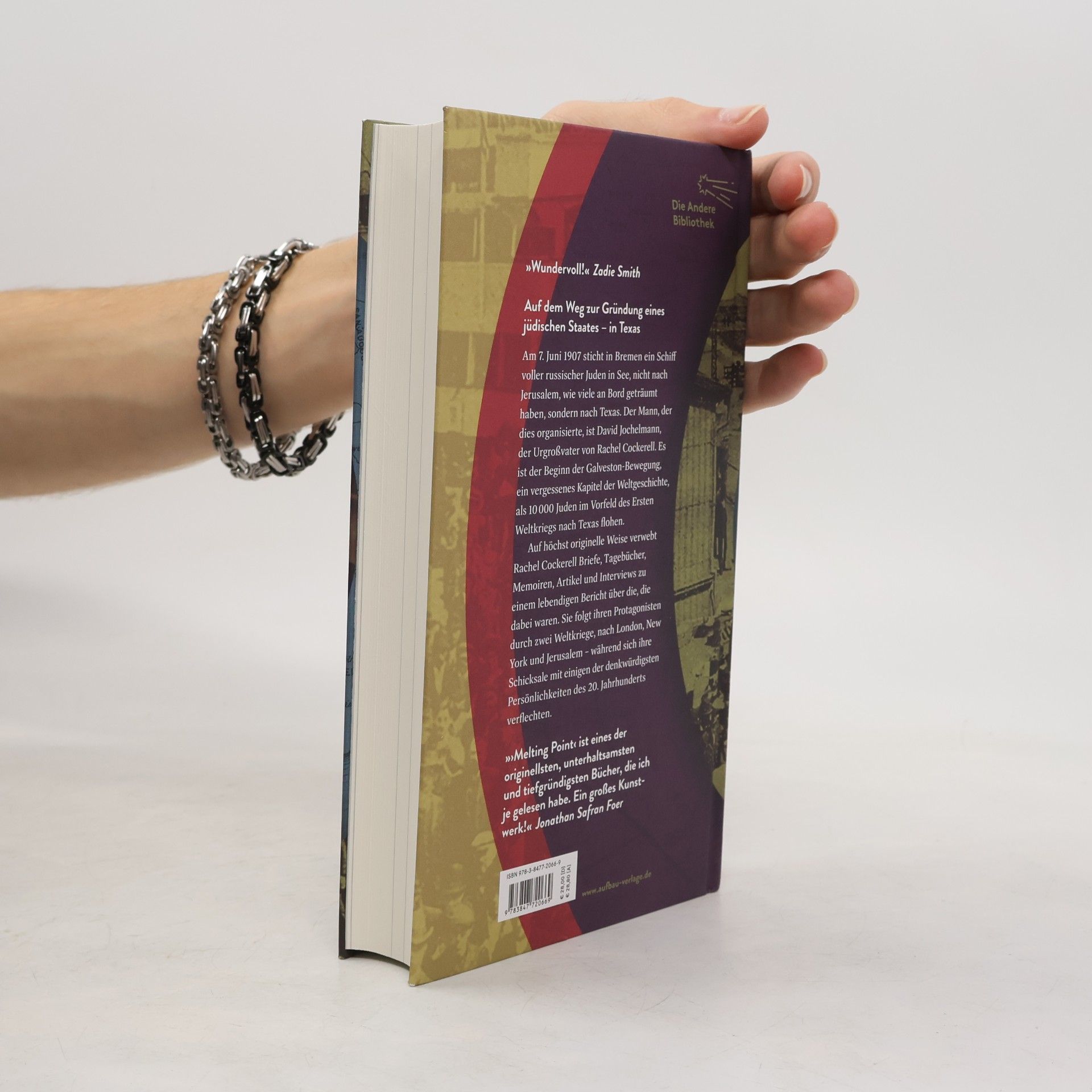 Rachel Cockerell Die andere Bibliothek - 487: Melting Point