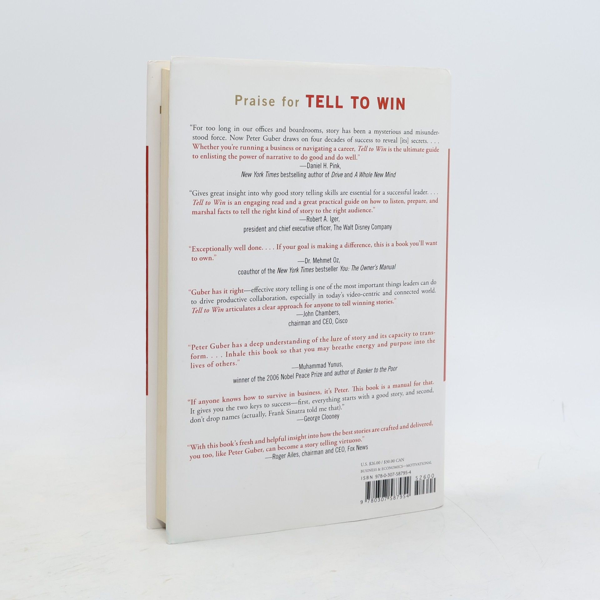 Peter Guber Tell to Win: Connect, Persuade, and Triumph with the Hidden Power of Story