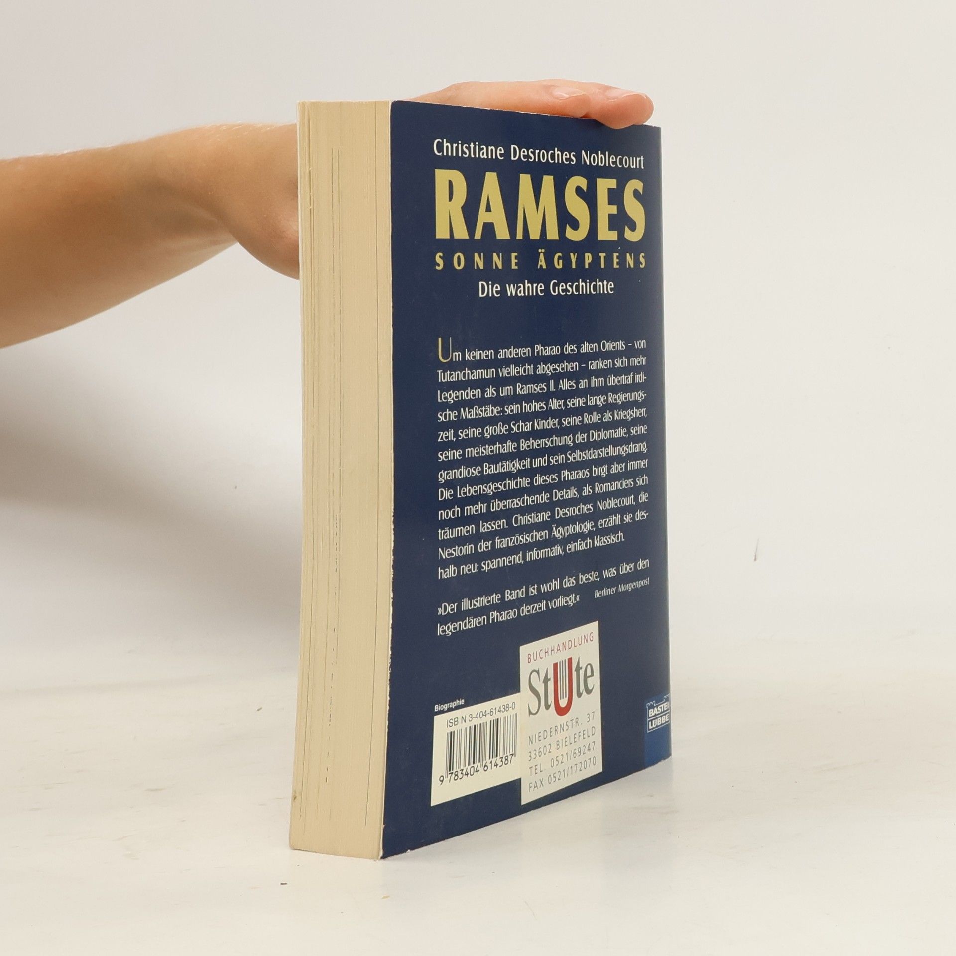 Christiane Desroches Noblecourt Ramses - Sonne Ägyptens
