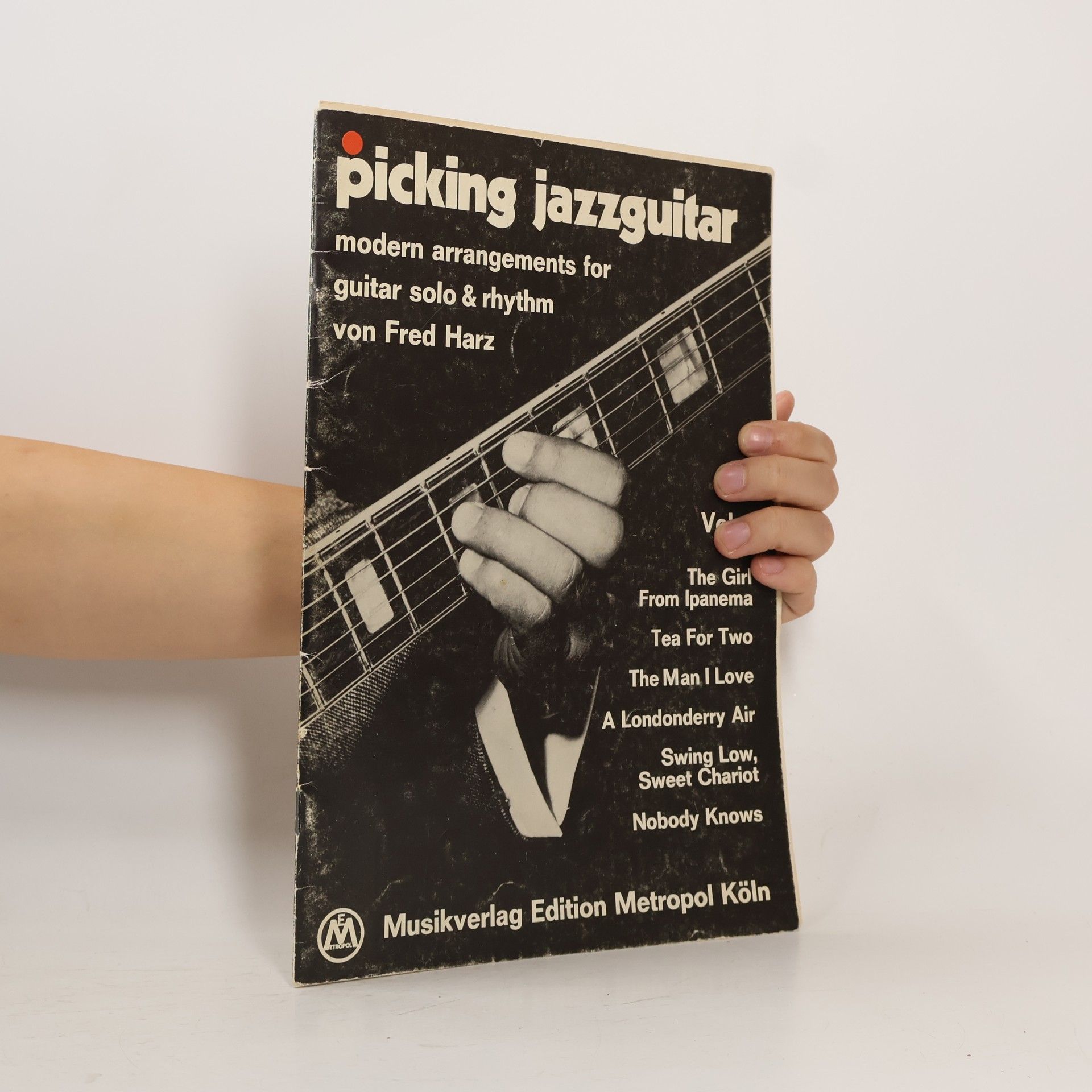 Fred Harz Picking Jazzguitar