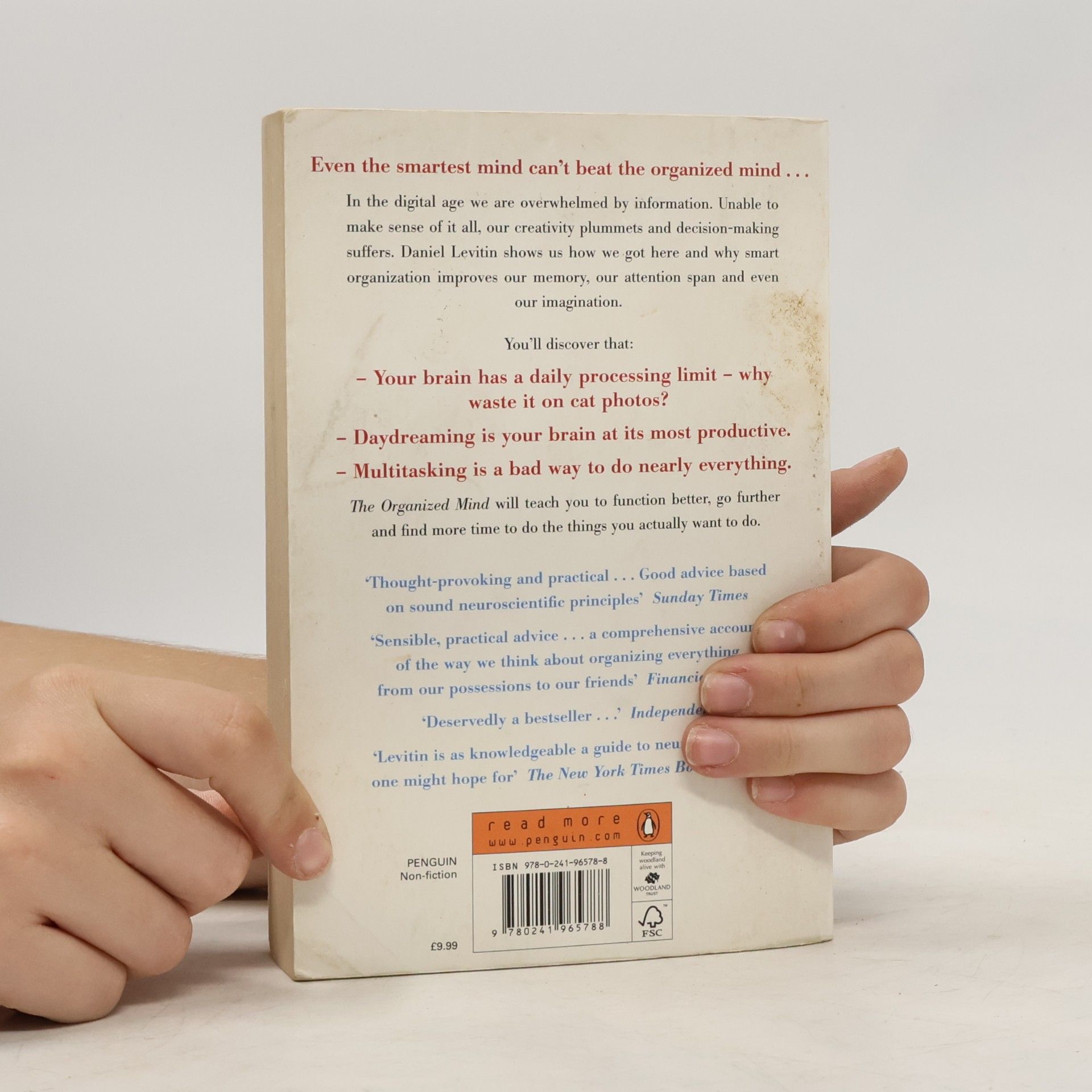 Daniel Levitin The Organized Mind