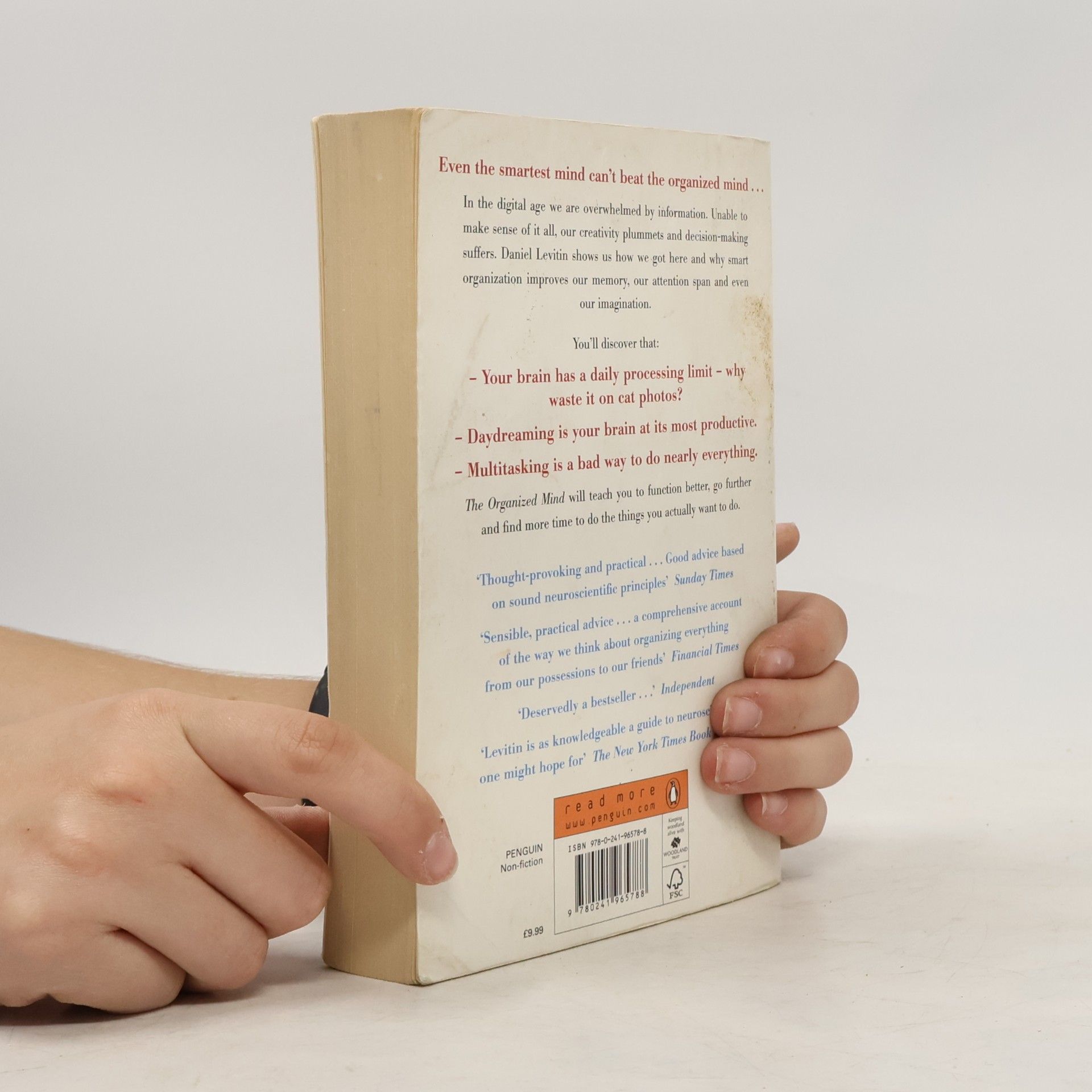 Daniel Levitin The Organized Mind