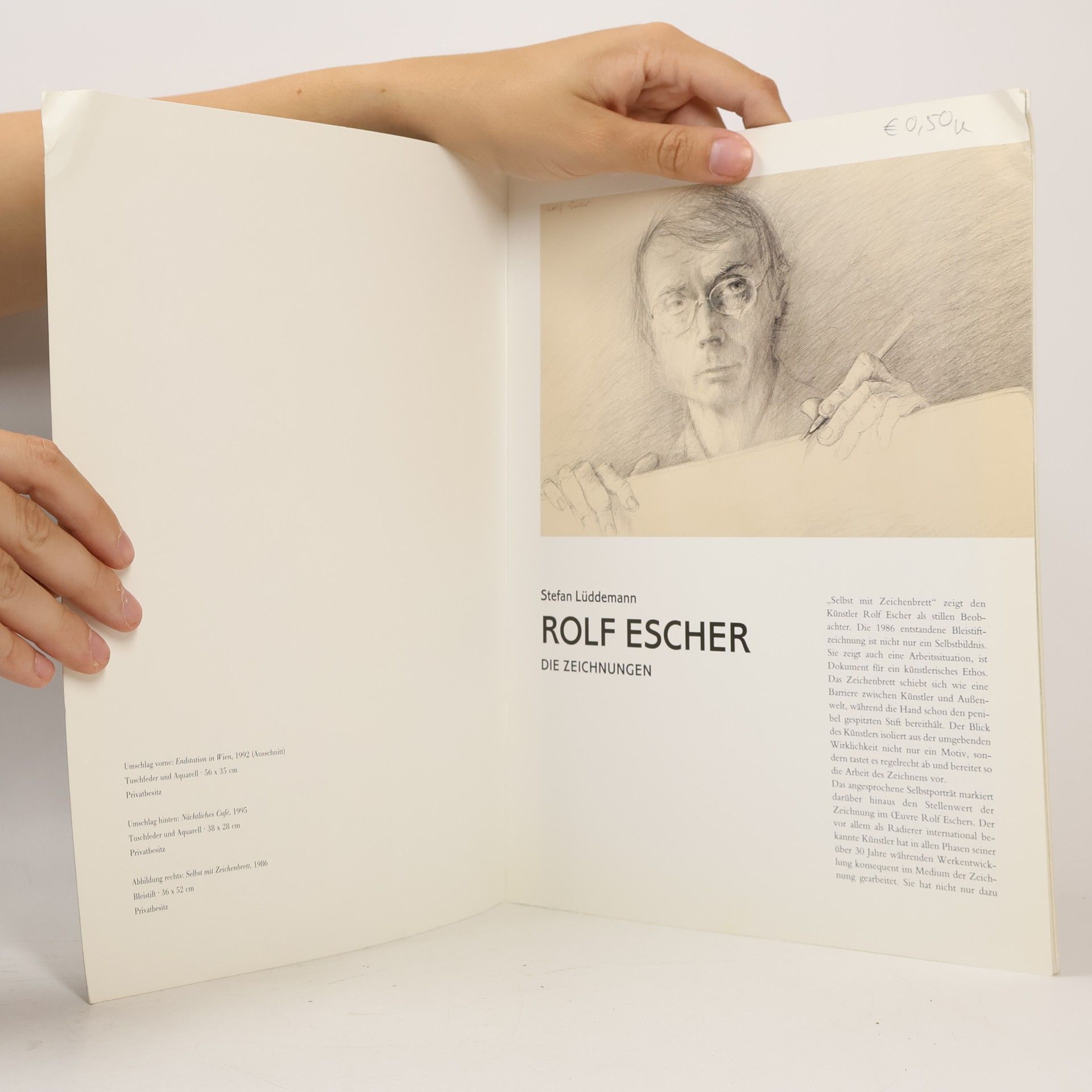 Stefan Lüddemann Der Zeichner Rolf Escher