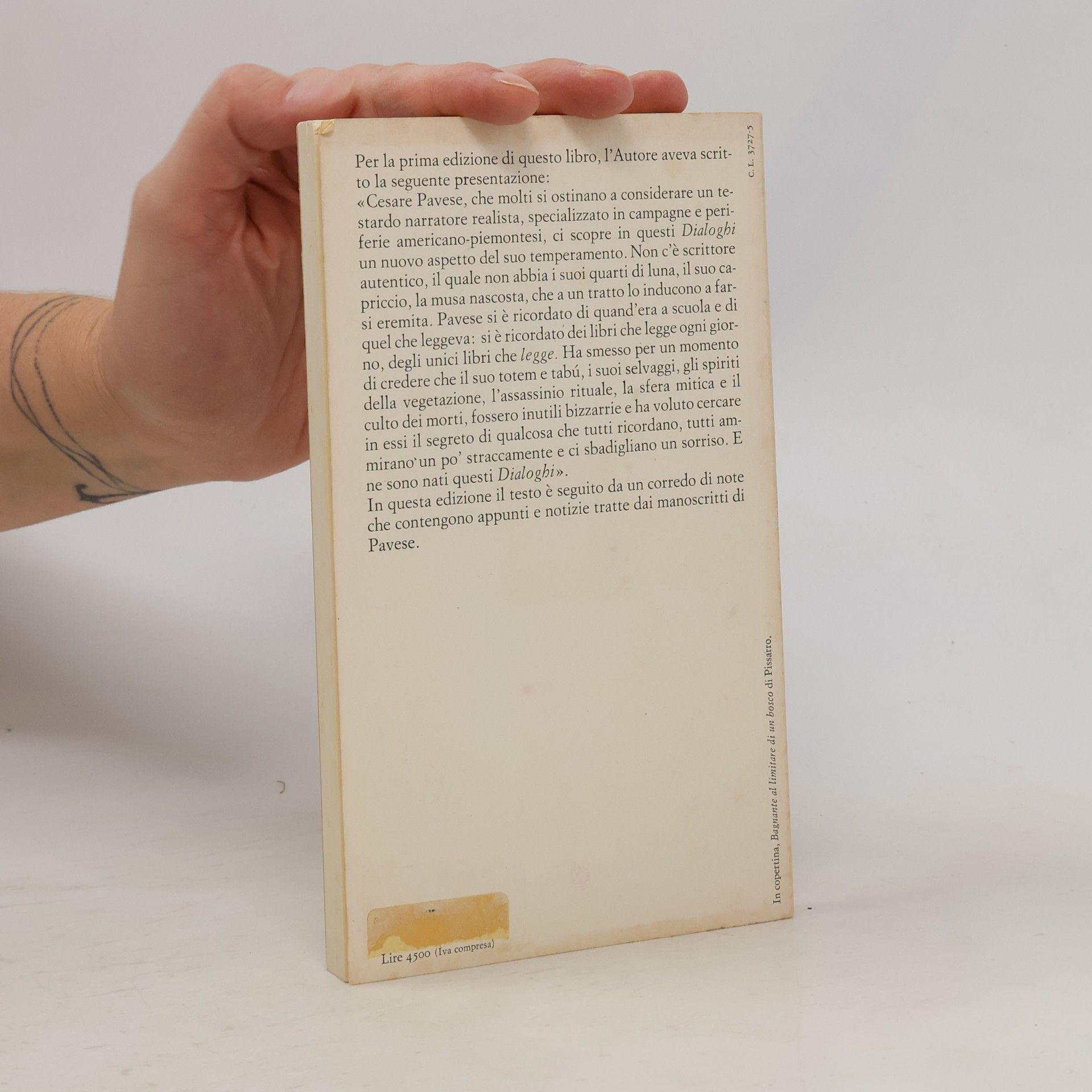 Cesare Pavese Dialoghi con Leucò