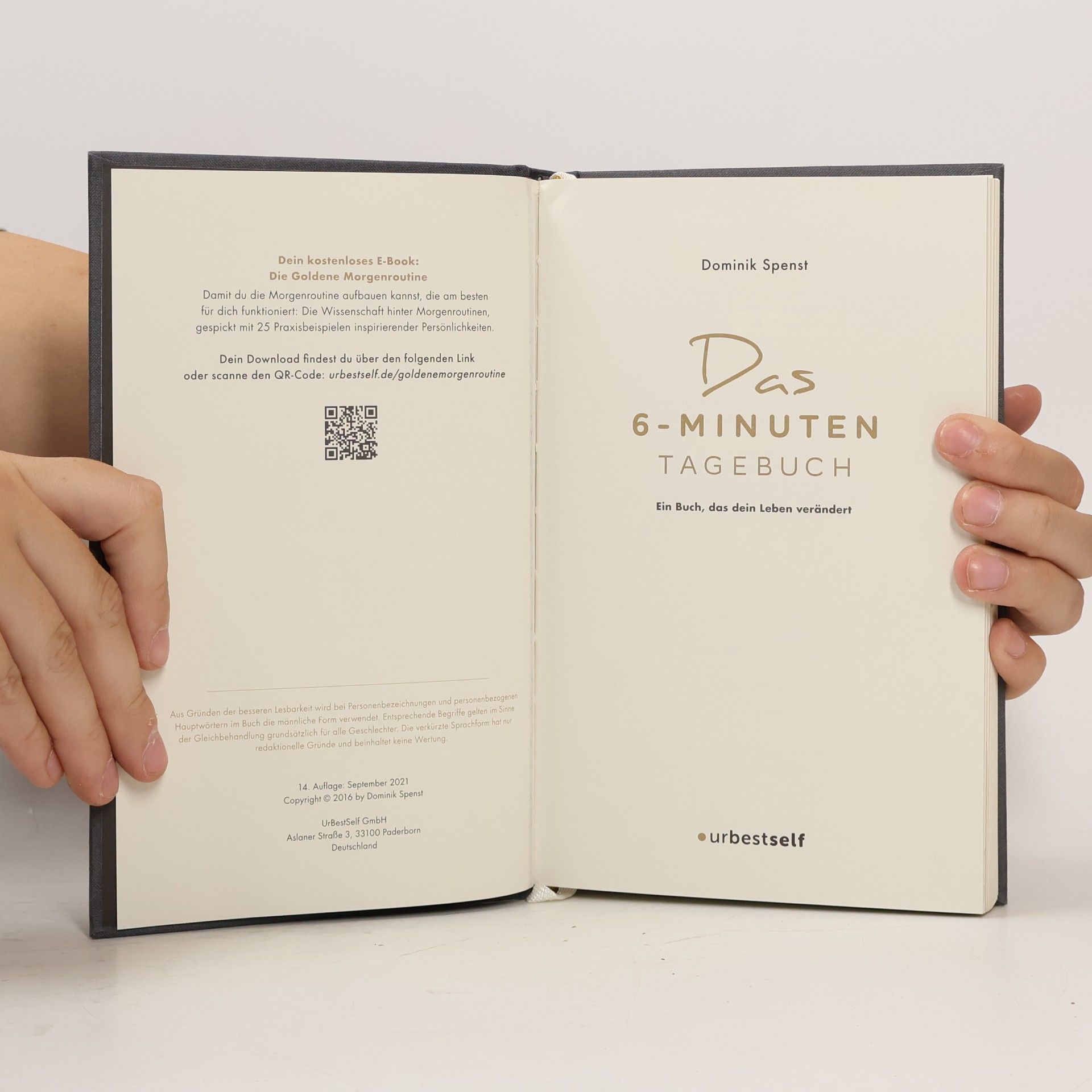 Dominik Spenst Das 6-Minuten Tagebuch