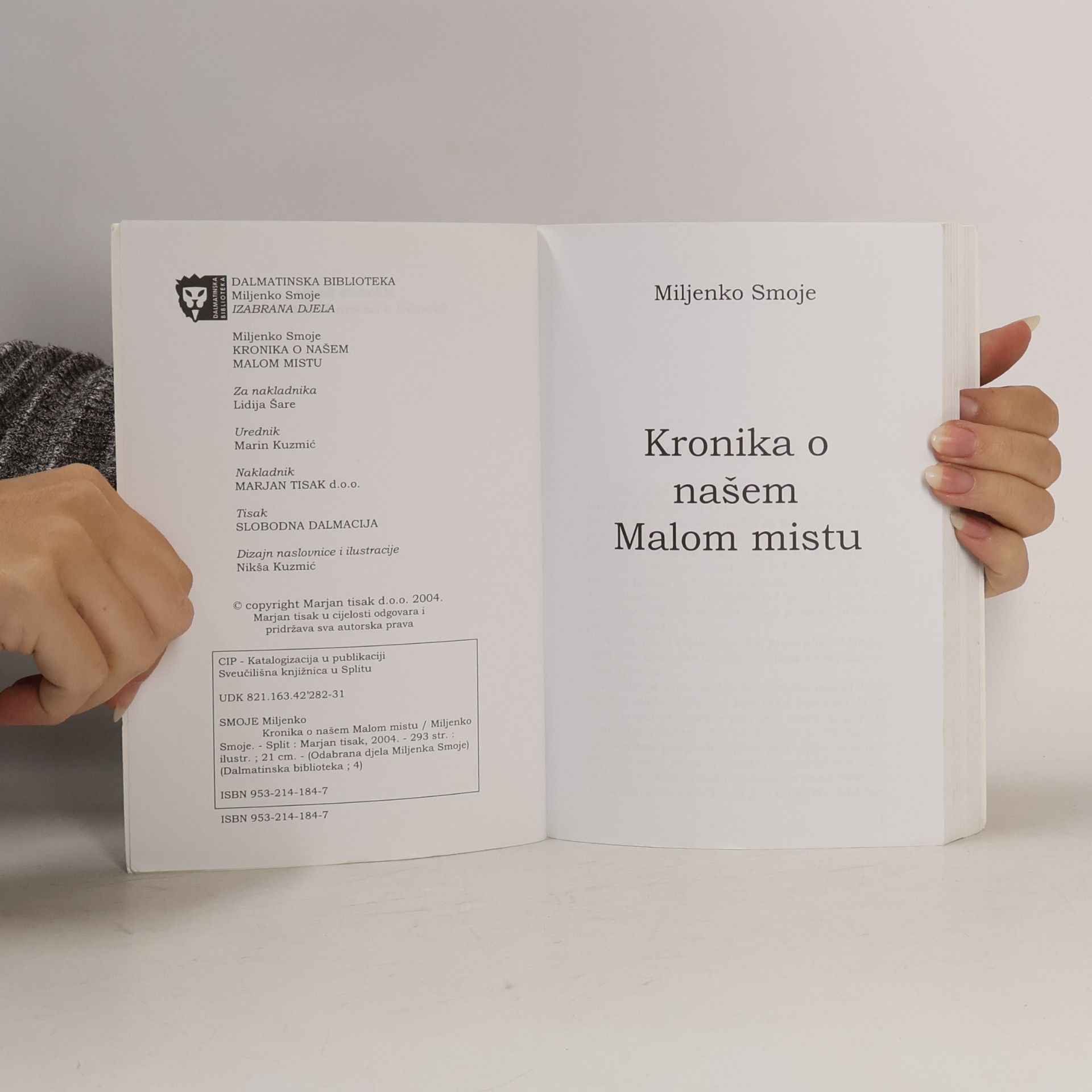 Miljenko Smoje Kronika o našem Malom mistu
