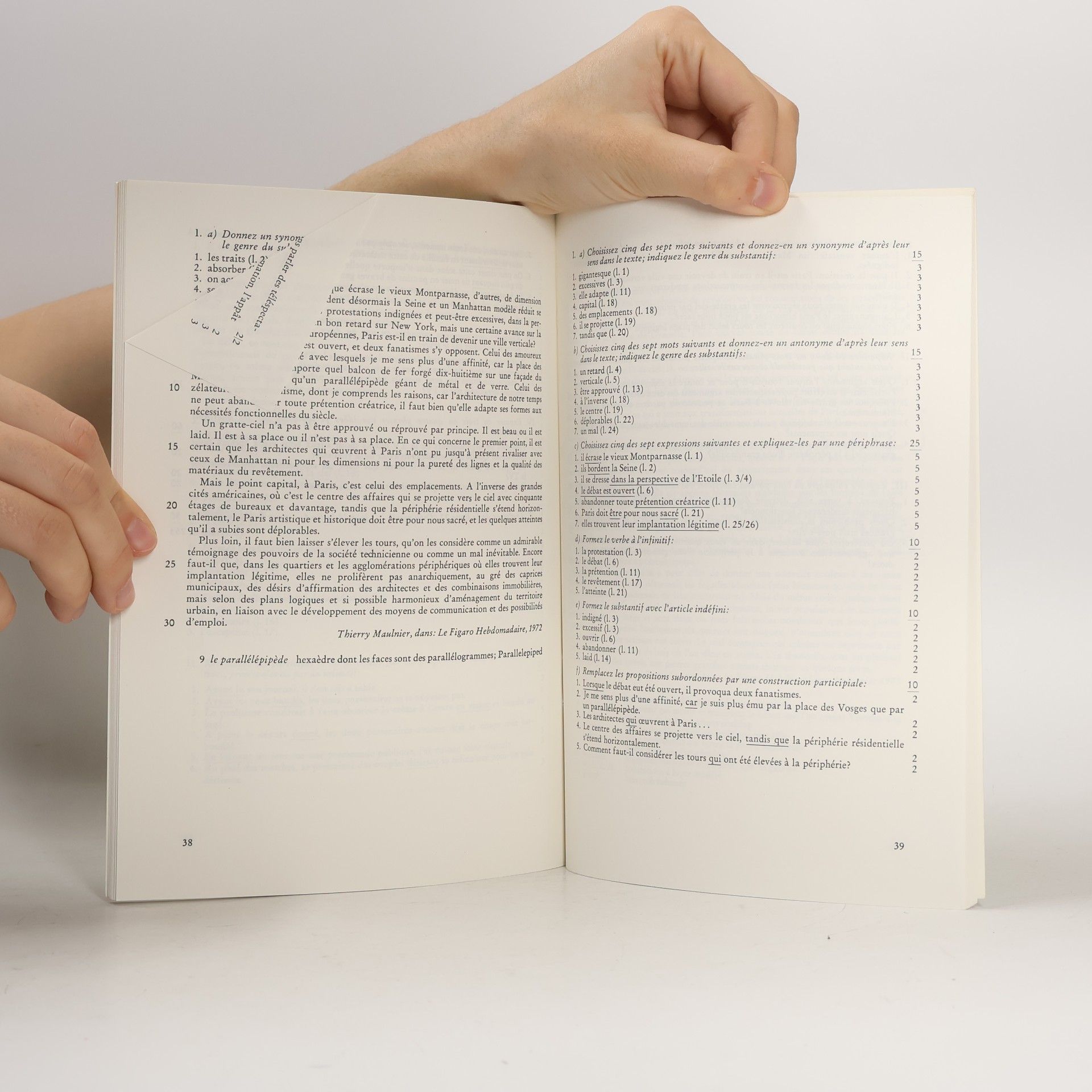 Edgar Schuck Analyse et compréhension. Französische Textaufgaben für das 10. bis 13. Schuljahr. Arbeitsbuch