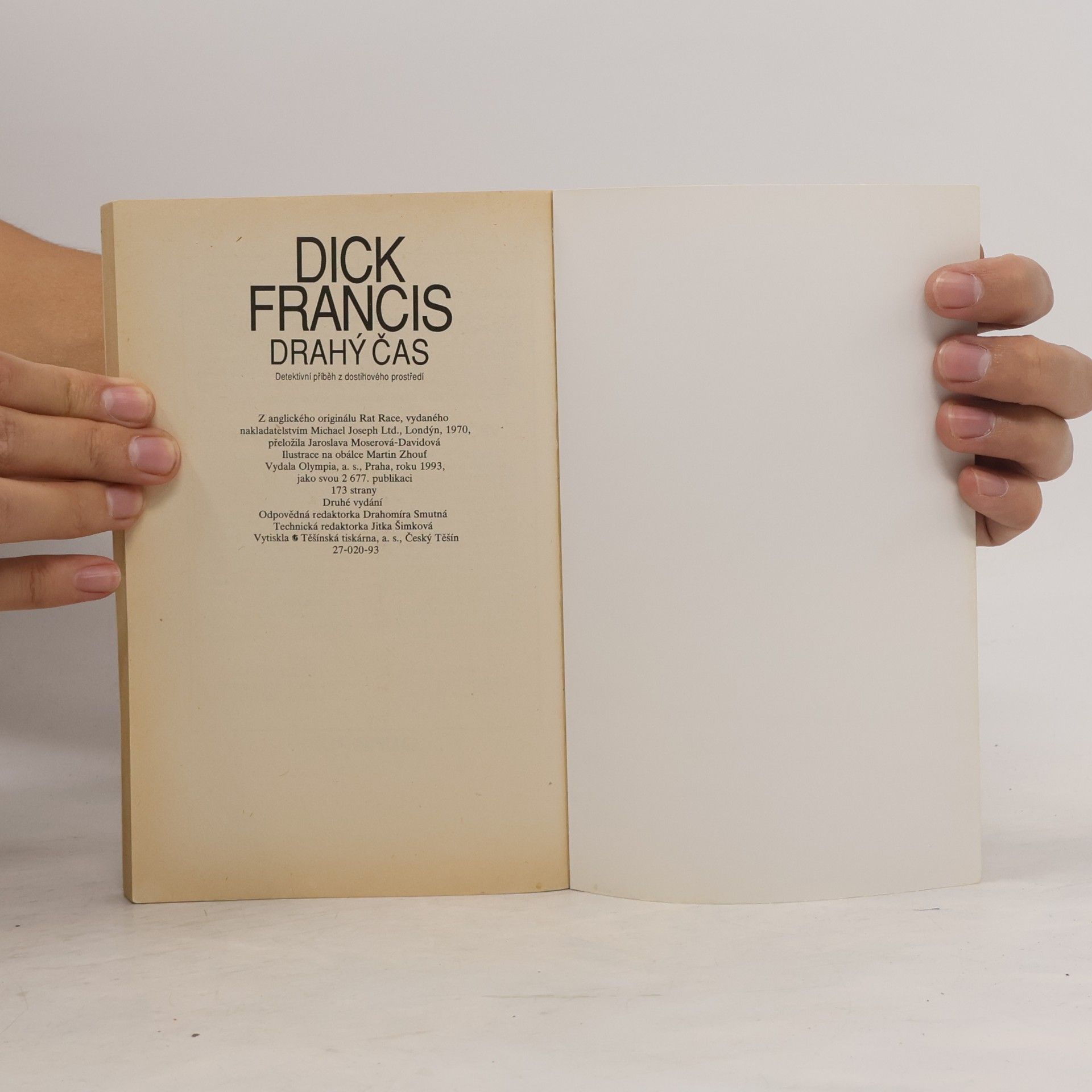 Dick Francis Drahý čas