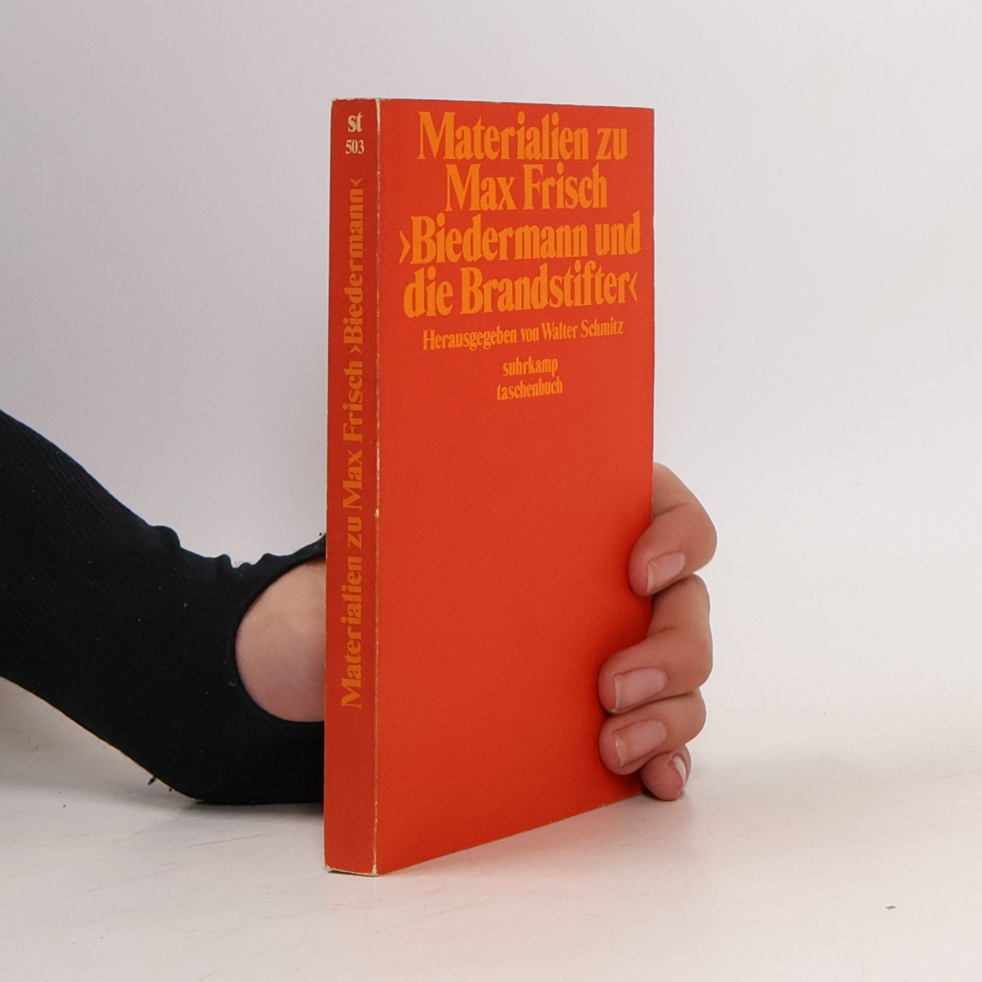 Suhrkamp Taschenbuch - 503: Materialien zu Max Frisch "Biedermann und die Brandstifter"