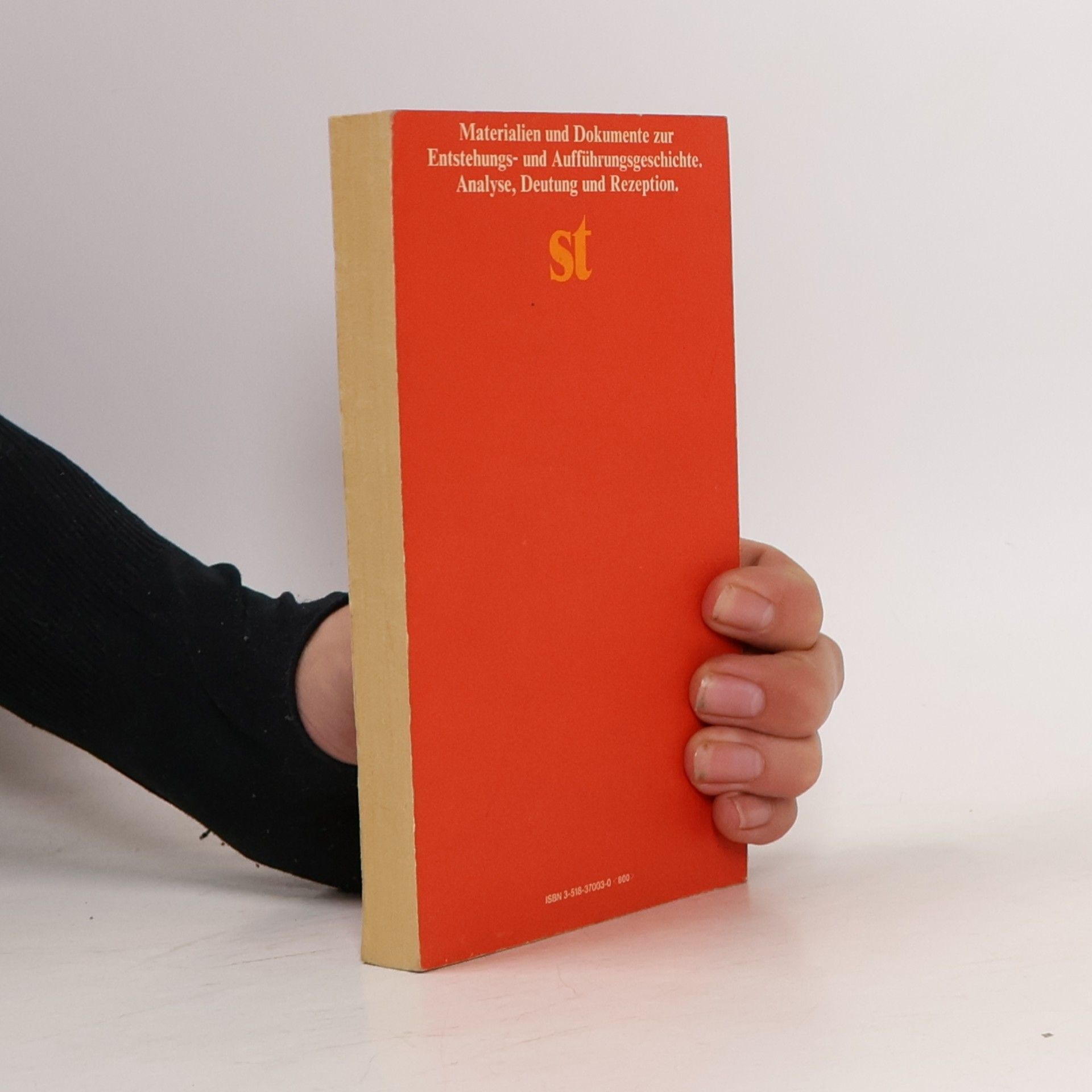 Walter Schmitz Suhrkamp Taschenbuch - 503: Materialien zu Max Frisch "Biedermann und die Brandstifter"
