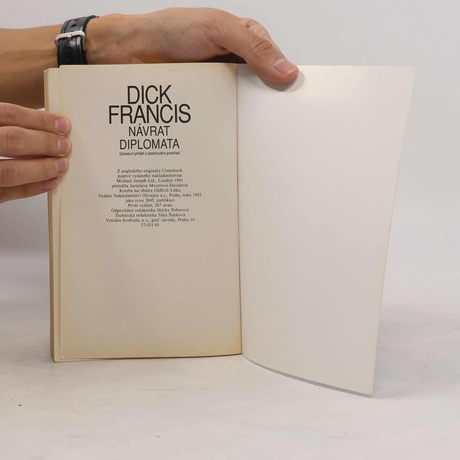 Dick Francis Návrat diplomata