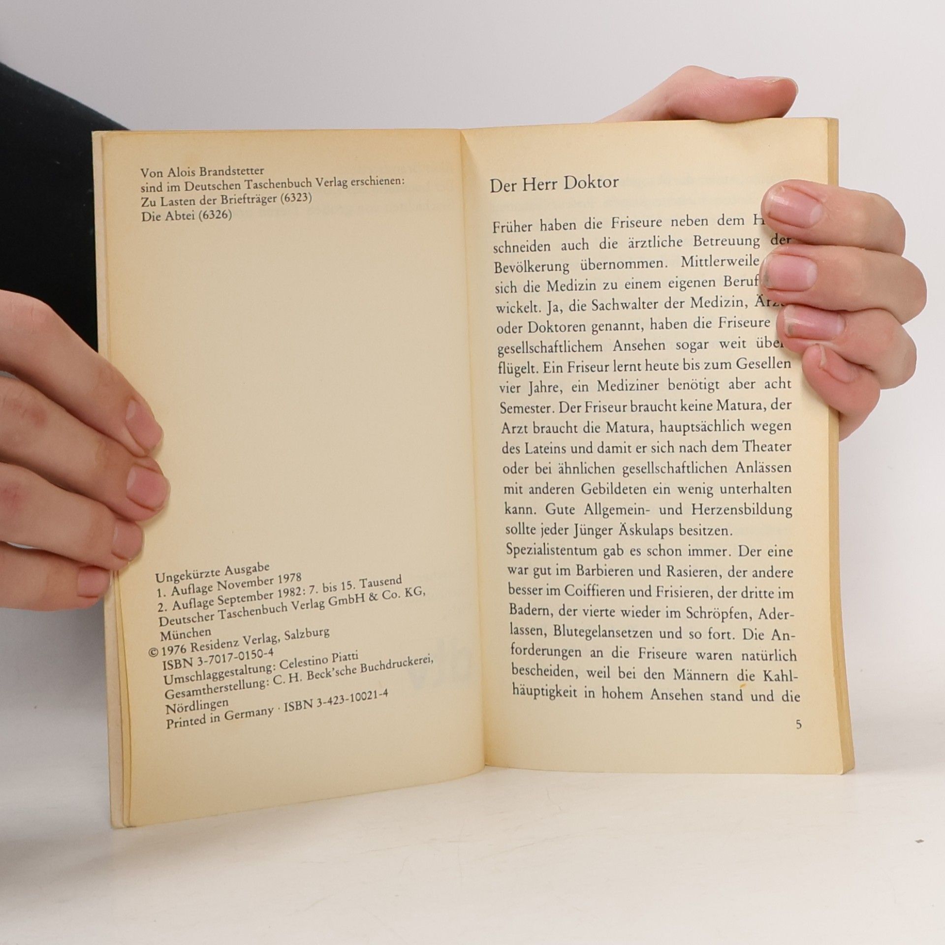 Alois Brandstetter Der Leumund des Löwen