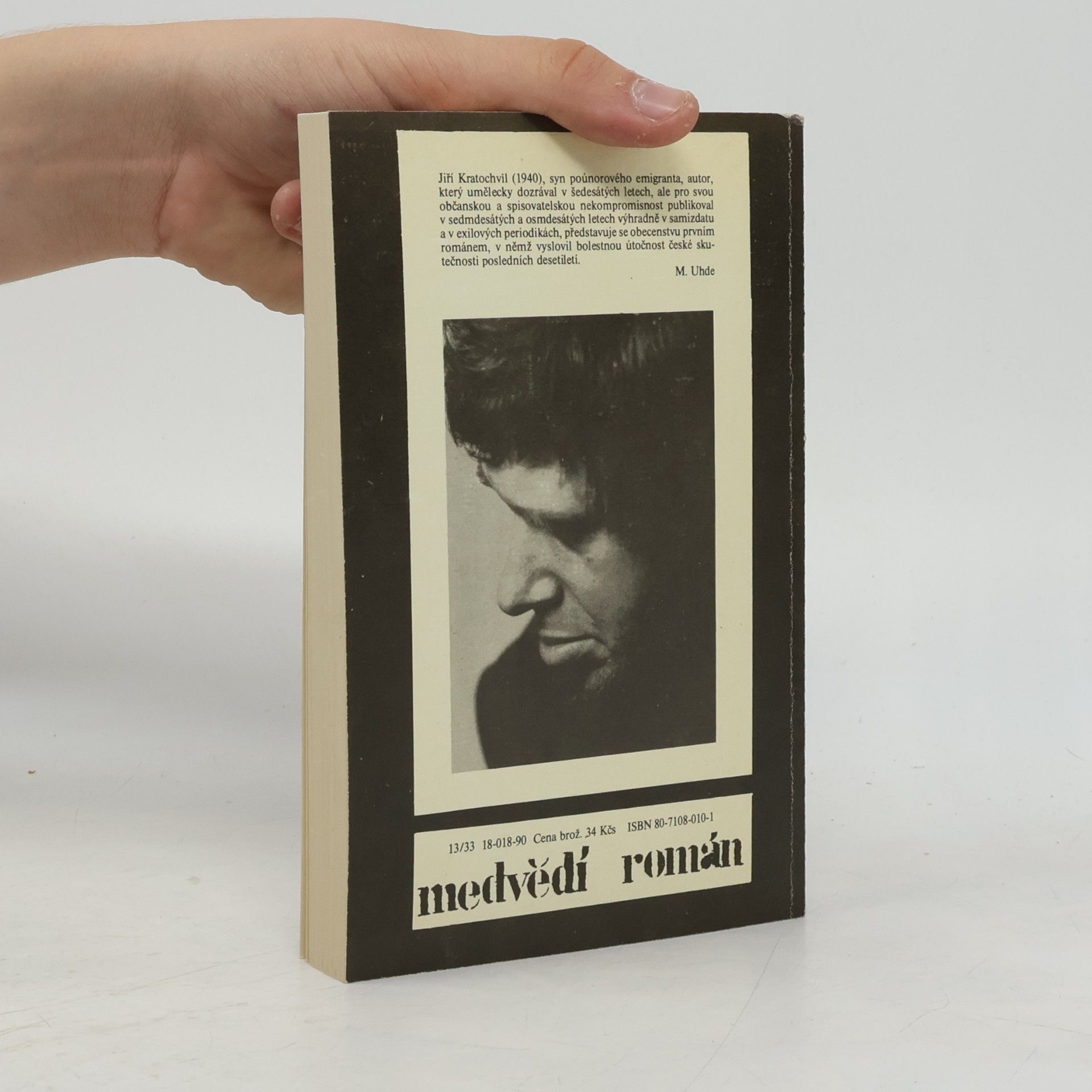 Jiří Kratochvil Medvědí román