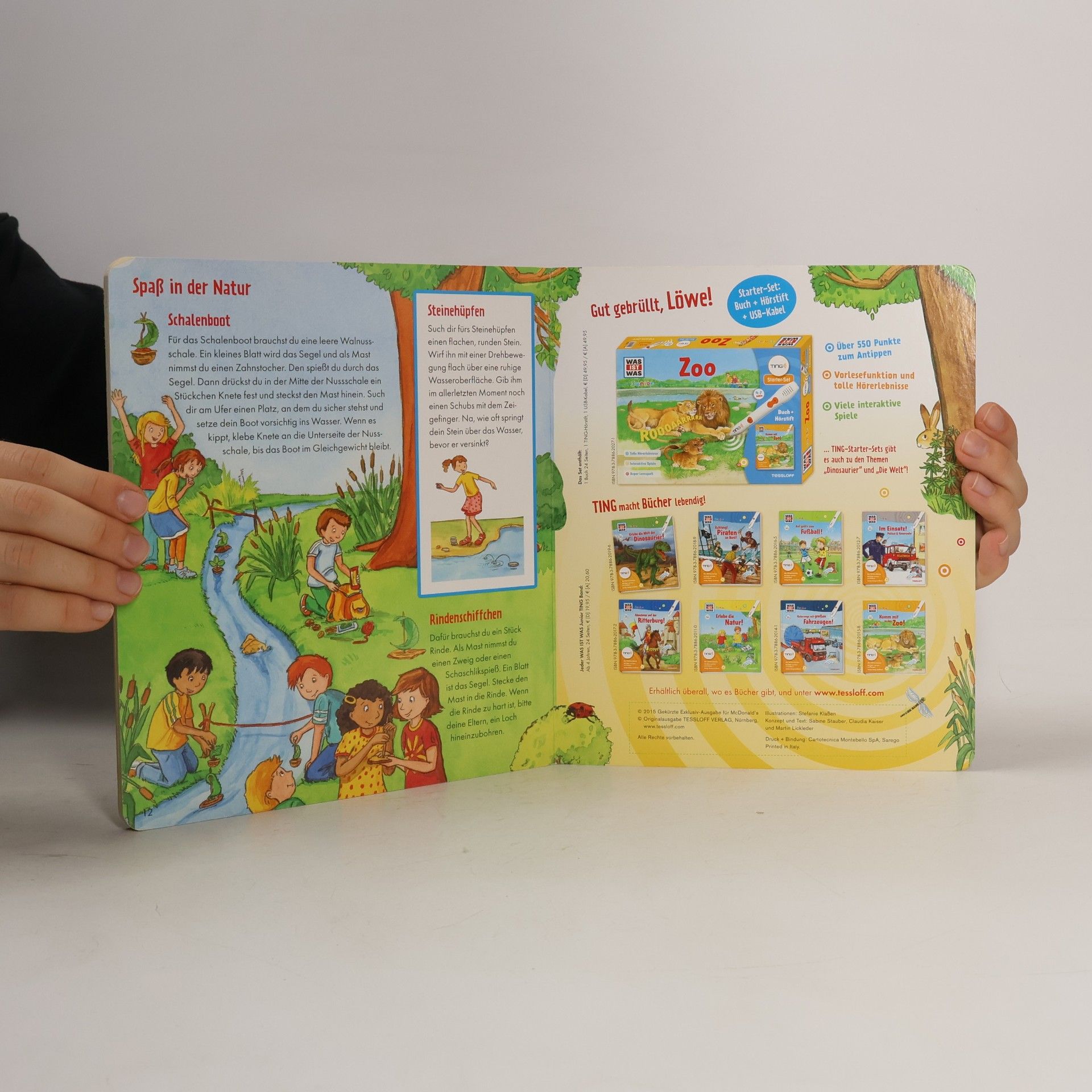 Collectif d'auteurs Was ist was Junior. Erlebe die Natur!