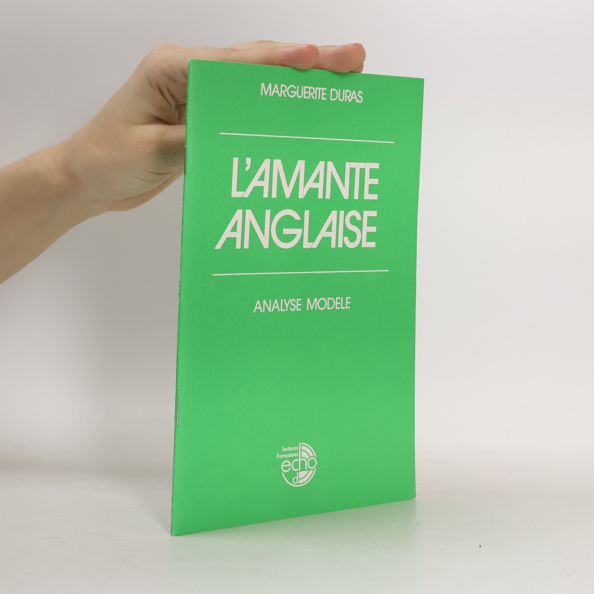L'amante anglaise - Analyse Modèle