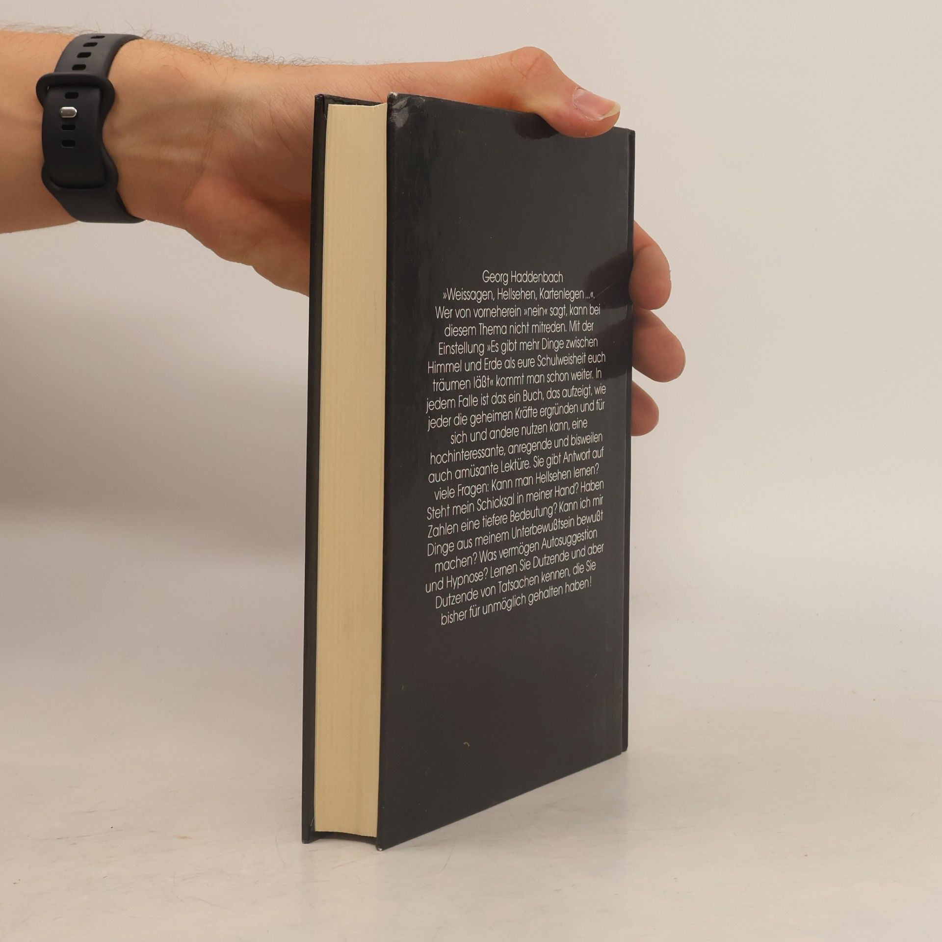Georg Haddenbach Weissagen, hellsehen, kartenlegen ...