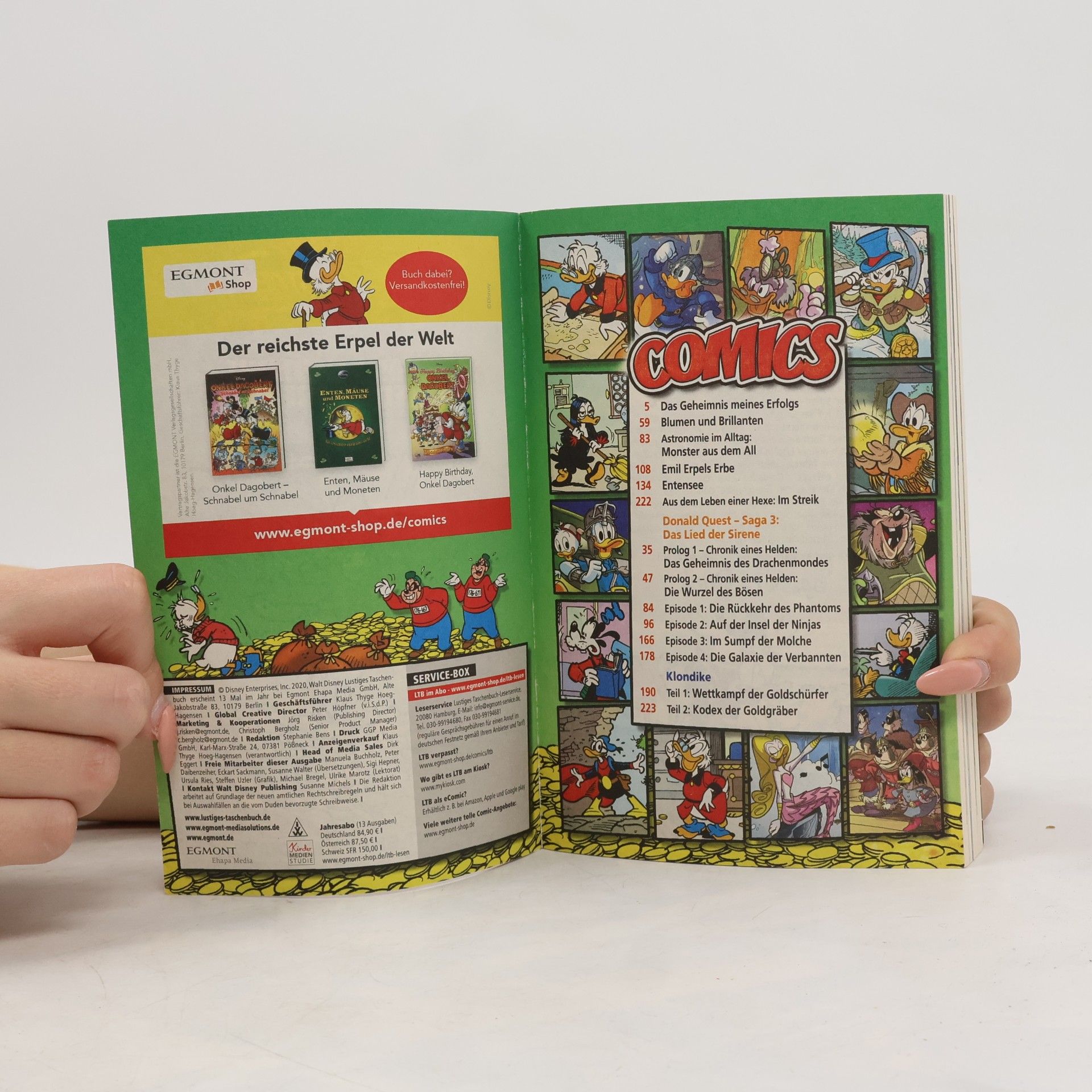 Walt Disney Lustiges Taschenbuch 530. Das Geheimnis meines Erfolgs