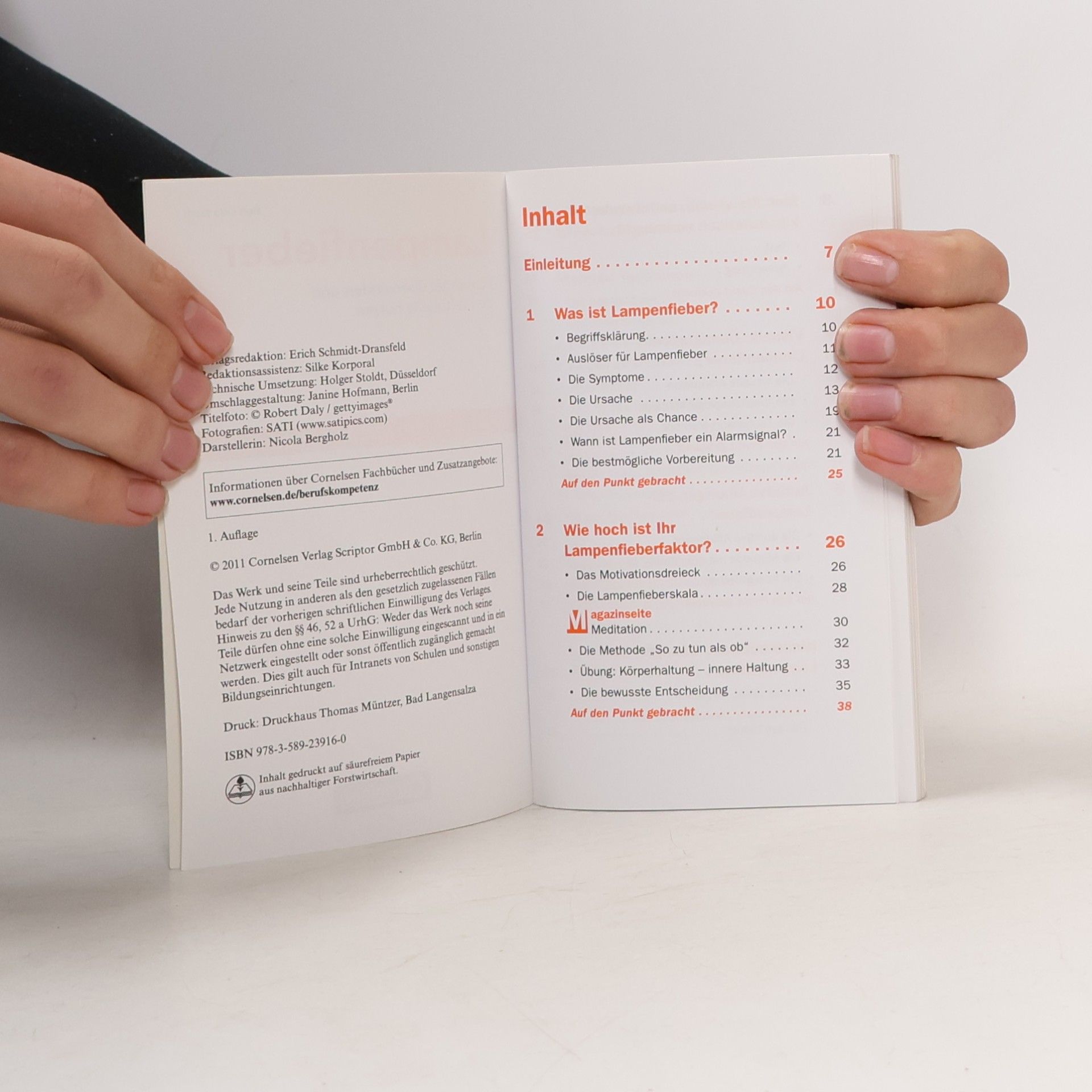 Bert Udo Koch Pocket Business Training: Lampenfieber
