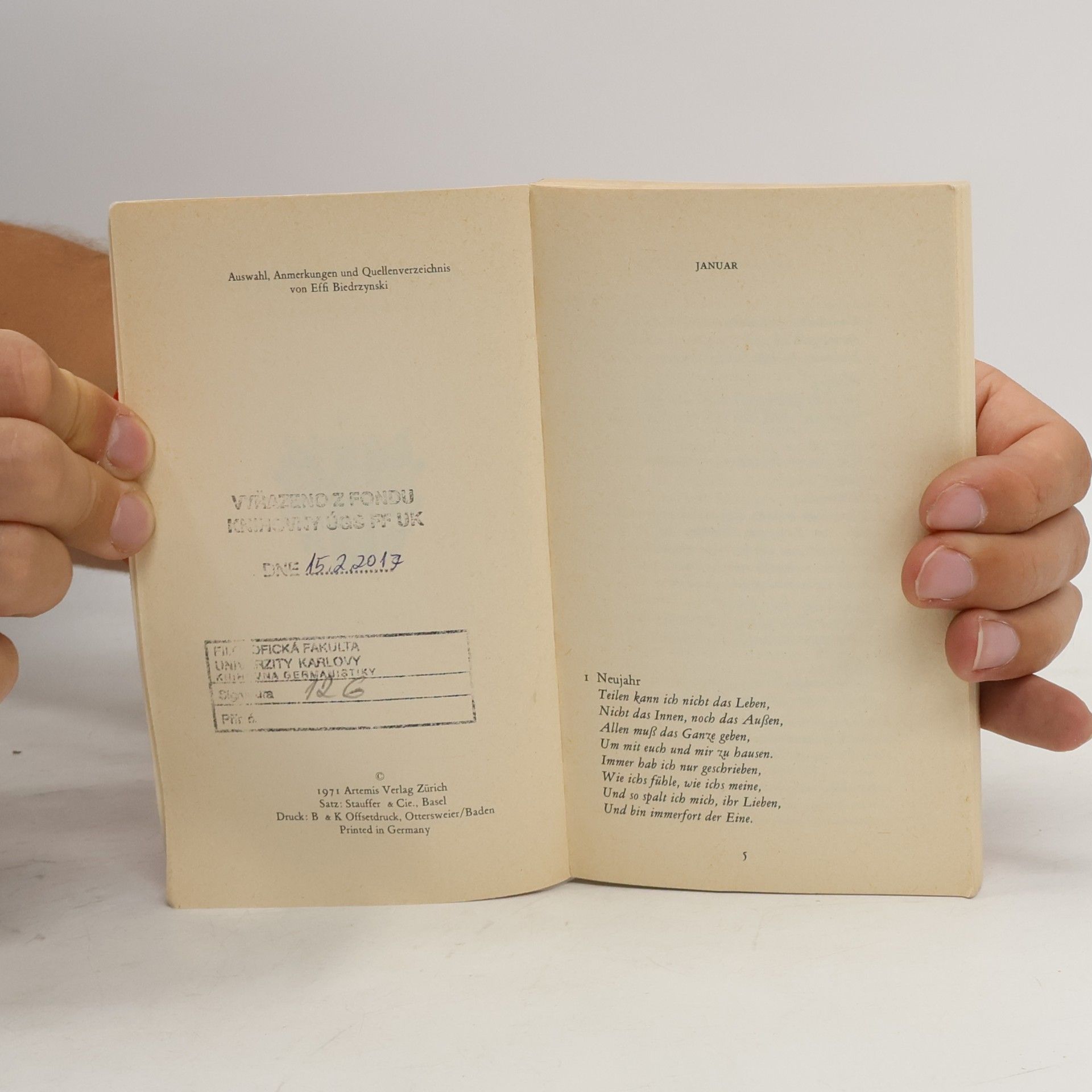 Autorenkollektiv Mit Goethe durch das Jahr