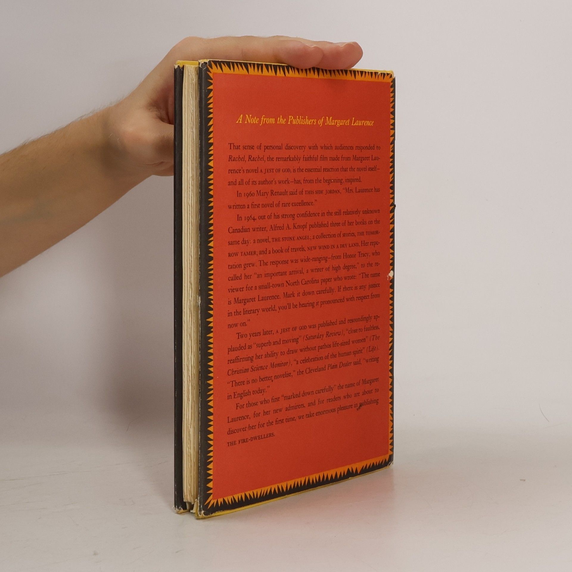 Margaret Laurence The Fire-Dwellers