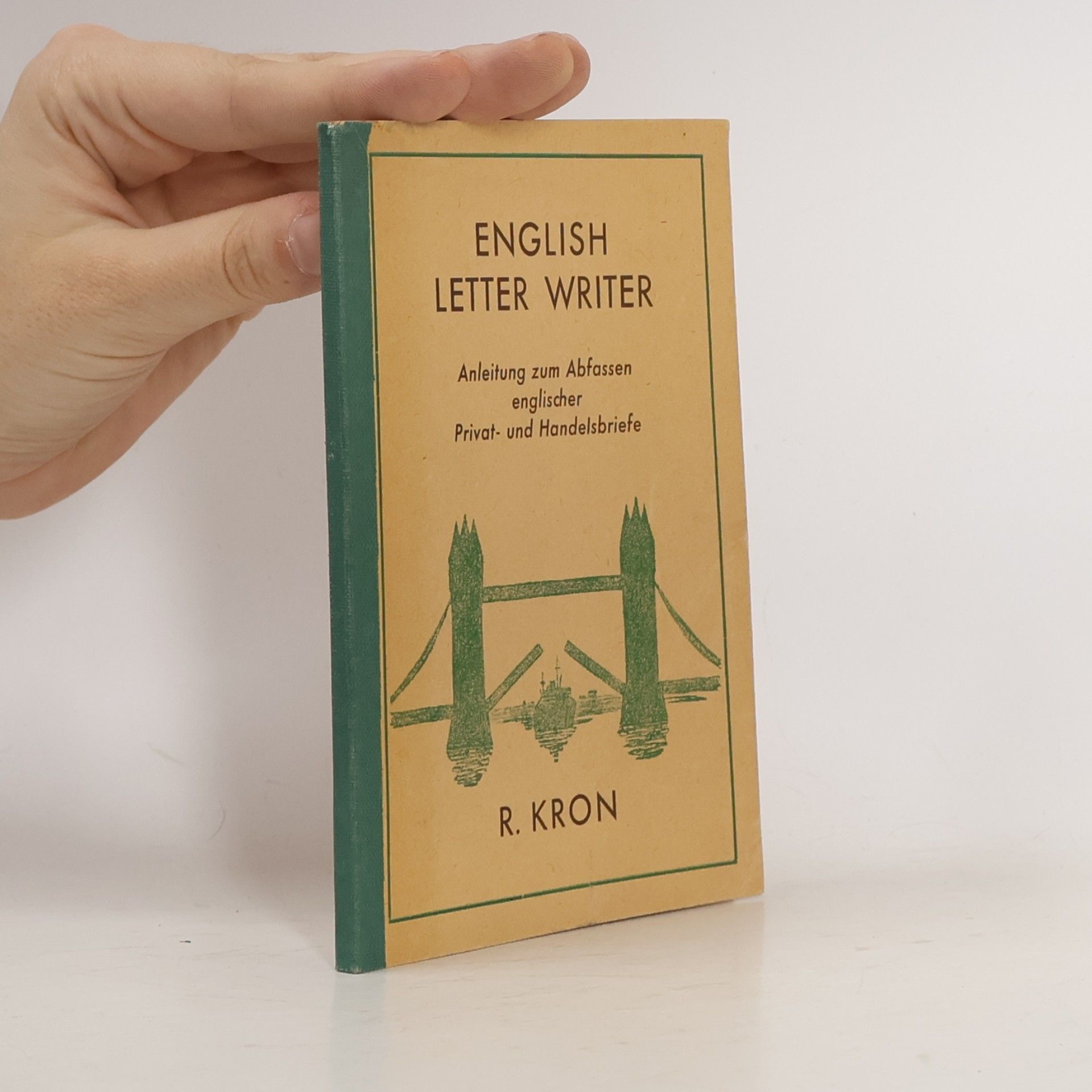 R. Kron ENGLISH LETTER WRITER