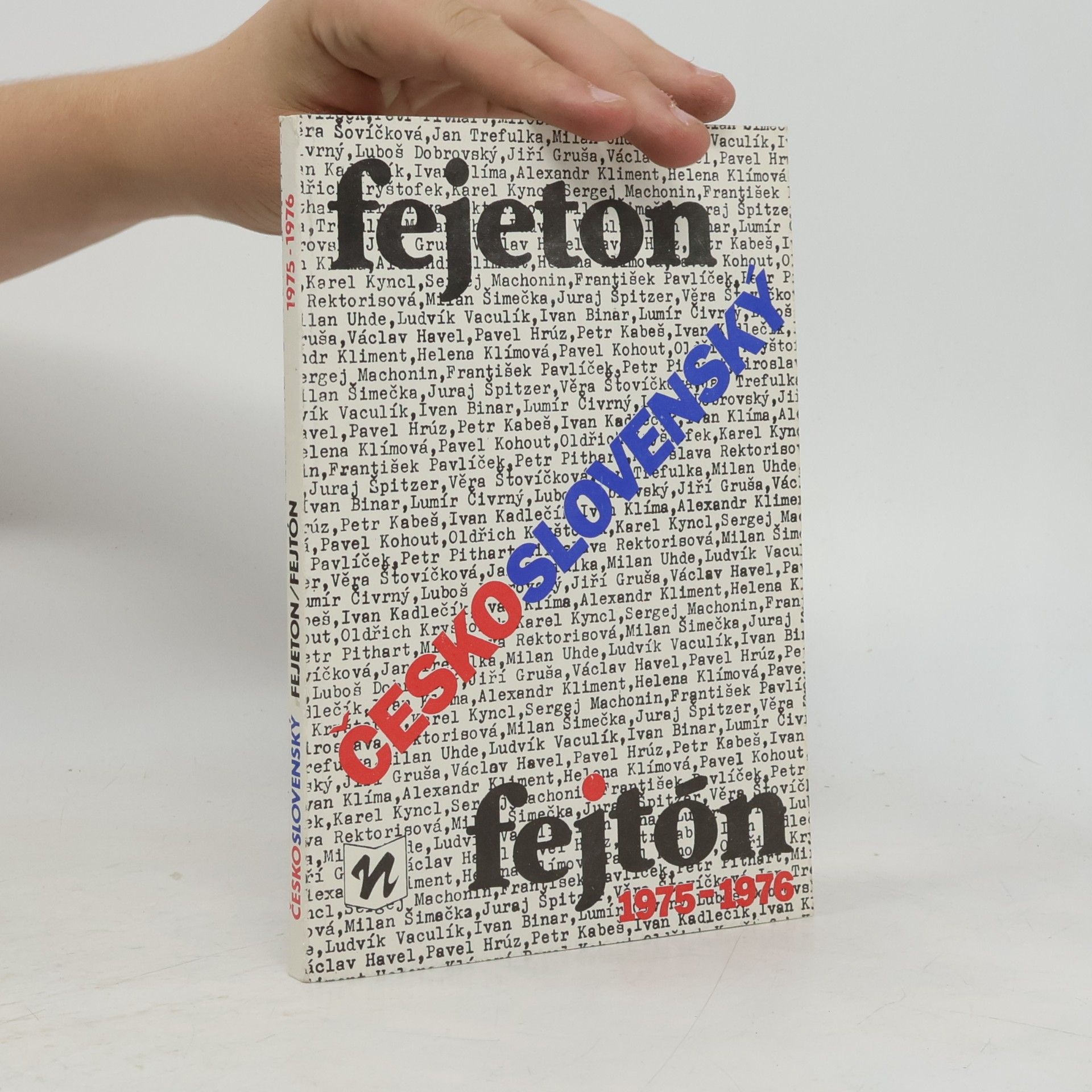 Ludvík Vaculík Československý fejeton/fejtón 1975-1976