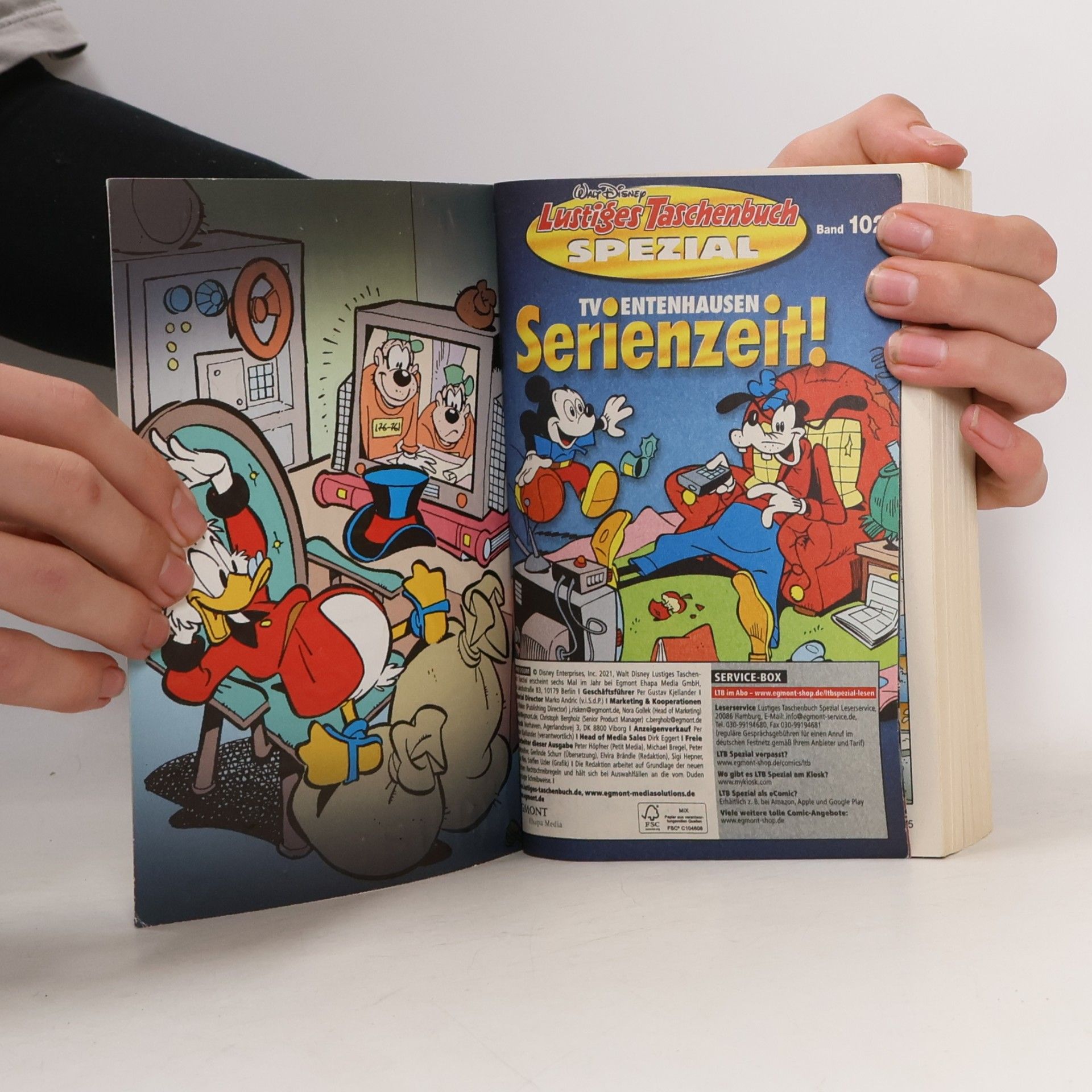 Autores varios Lustiges Taschenbuch Spezial 102