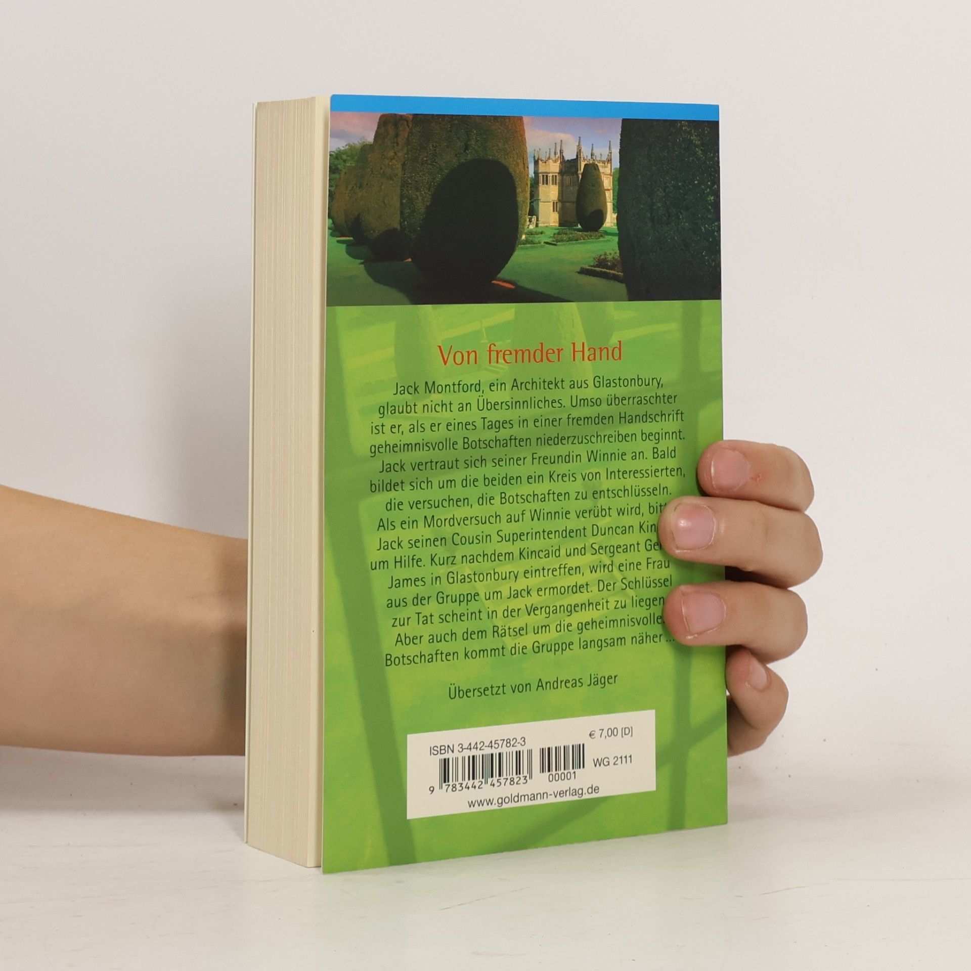 Deborah Crombie Von fremder Hand. Band 7 der Reihe "Duncan Kincaid & Gemma James"