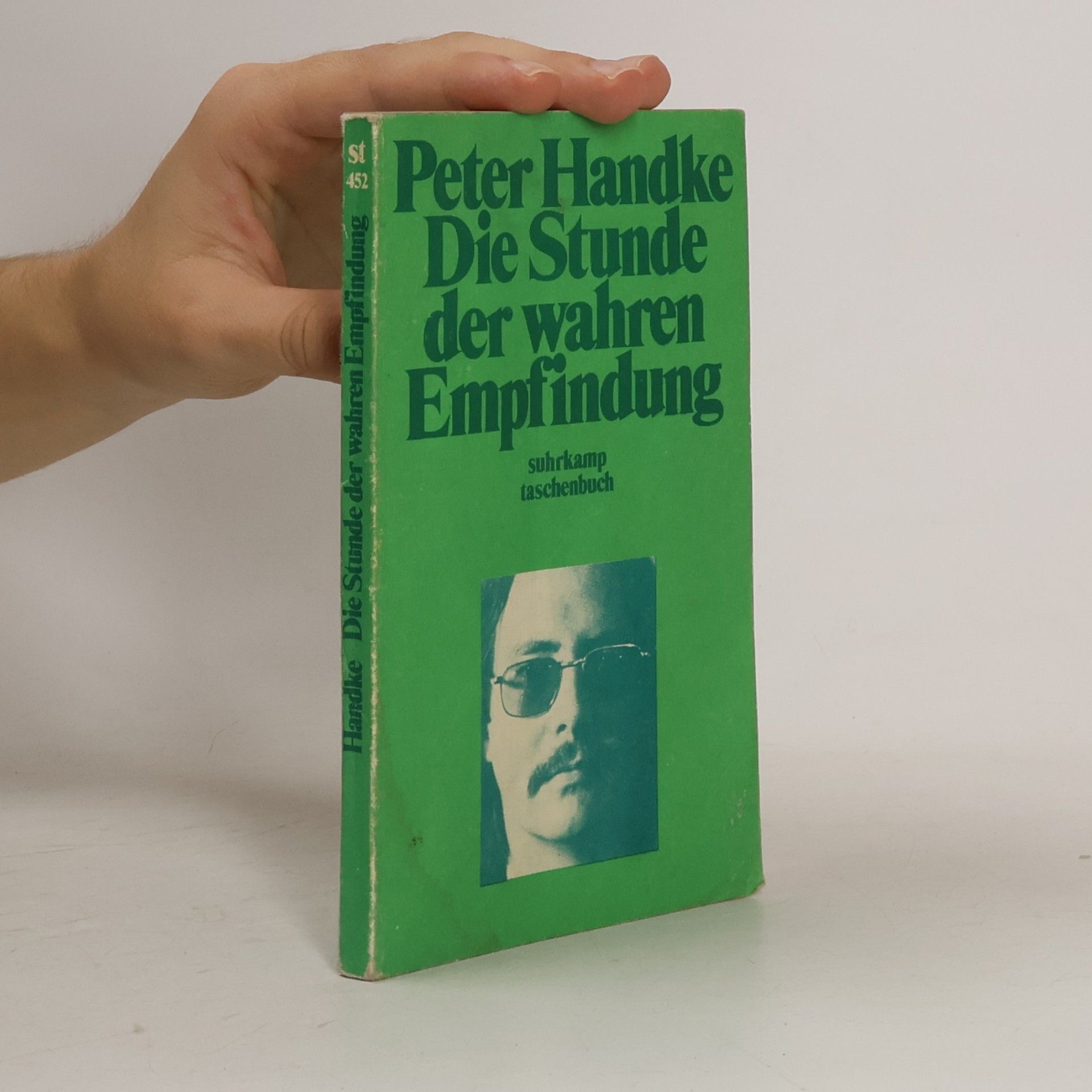 Peter Handke Die Stunde der wahren Empfindung